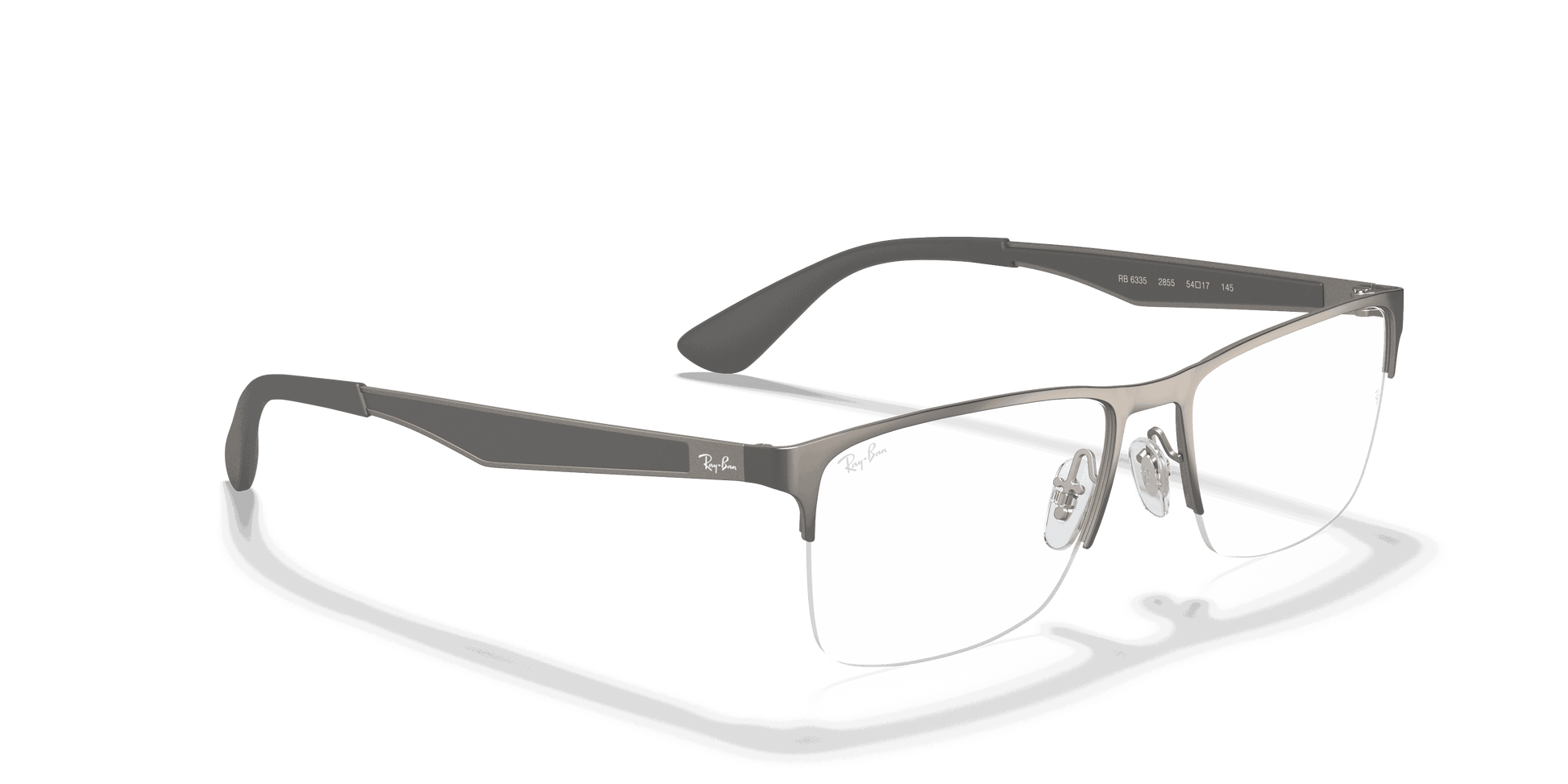 [Clear Lenses, Matte Gunmetal Frame]
