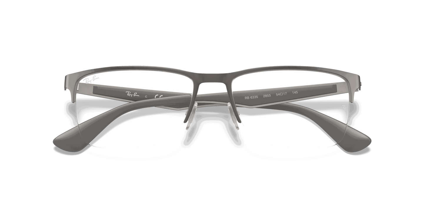 [Clear Lenses, Matte Gunmetal Frame]