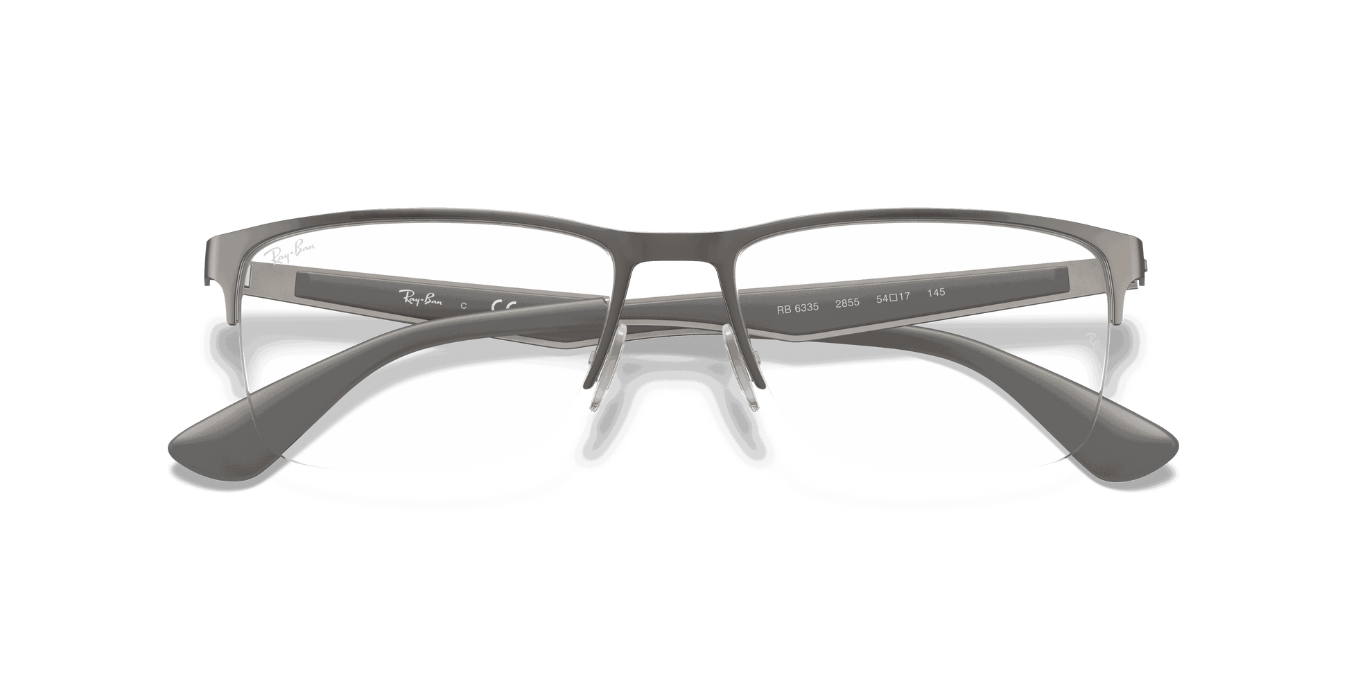 [Clear Lenses, Matte Gunmetal Frame]