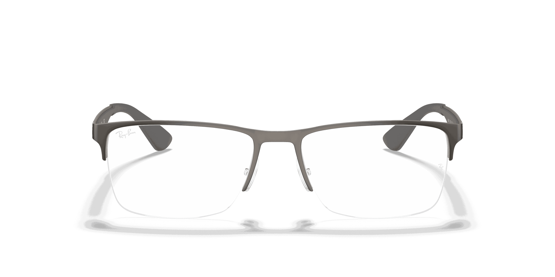 [Clear Lenses, Matte Gunmetal Frame]
