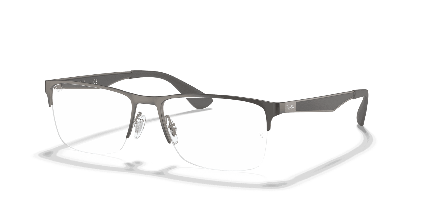 [Clear Lenses, Matte Gunmetal Frame]