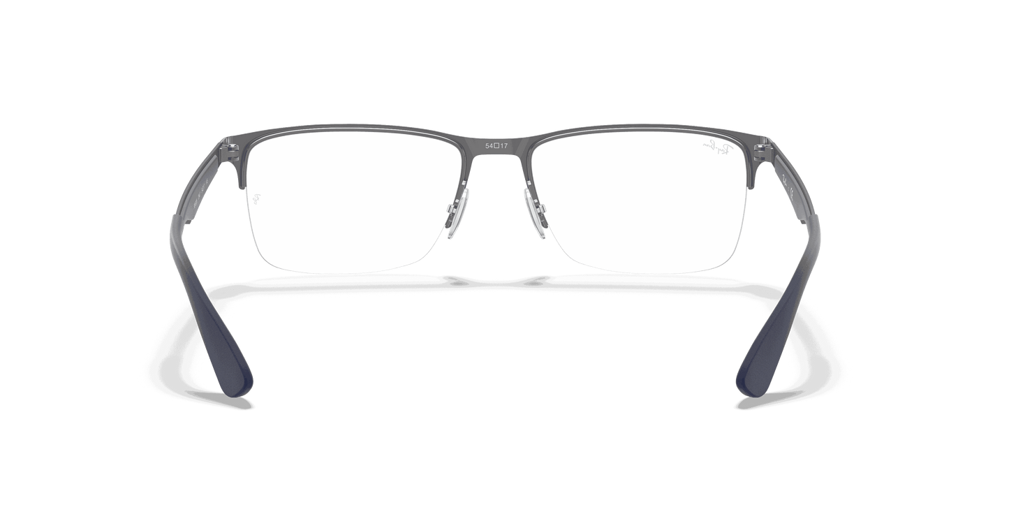 [Clear Lenses, Polished Blue On Gunmetal Frame]