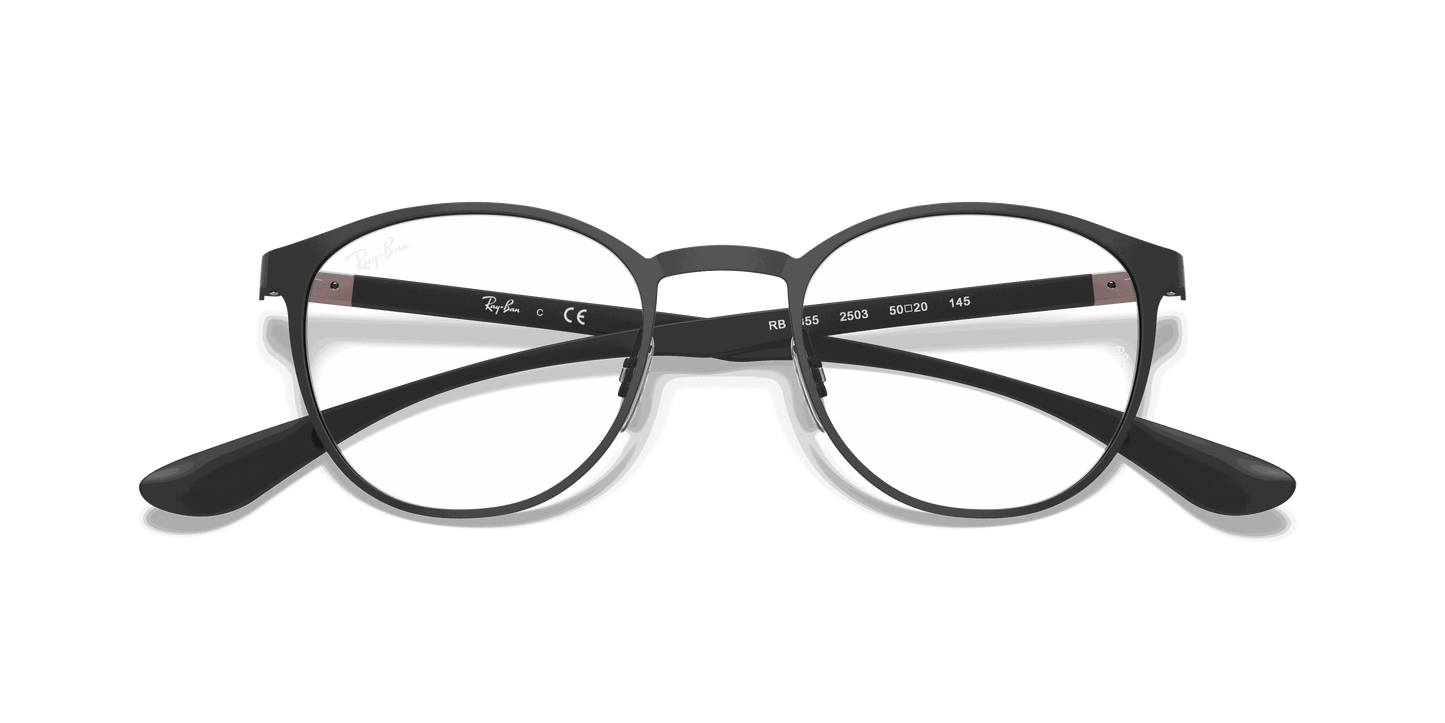 [Clear Lenses, Matte Black Frame]