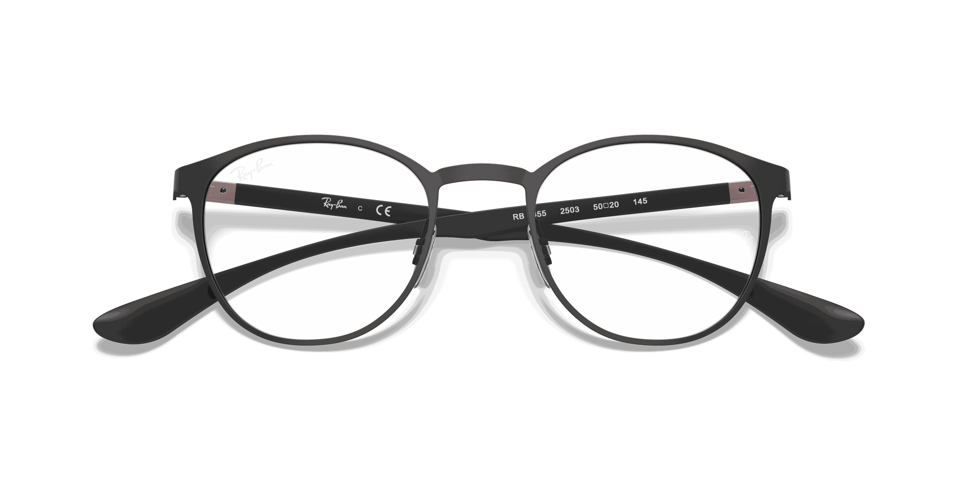 [Clear Lenses, Matte Black Frame]