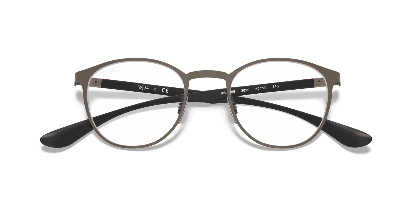 [Clear Lenses, Matte Gunmetal Frame]