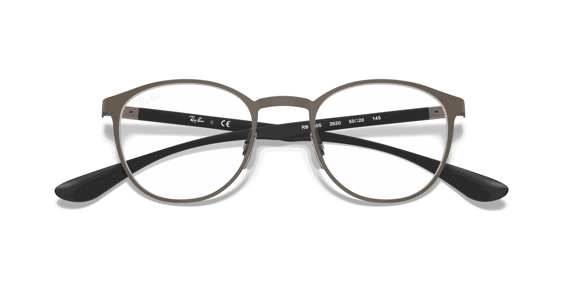 [Clear Lenses, Matte Gunmetal Frame]