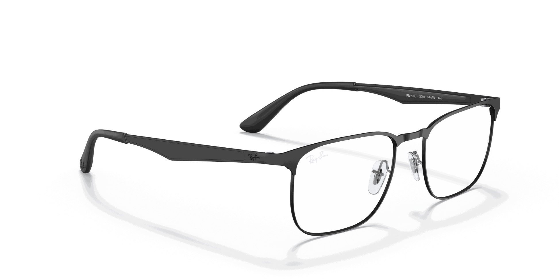 [Clear Lenses, Matte Black Frame]