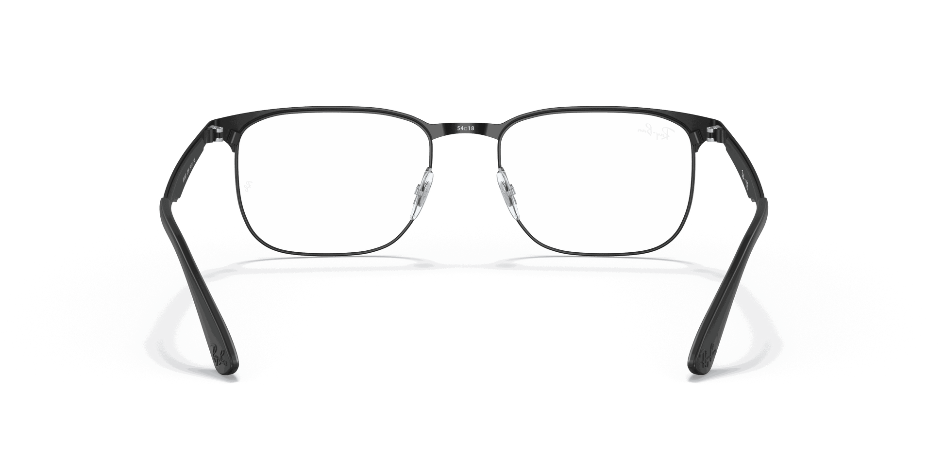 [Clear Lenses, Matte Black Frame]