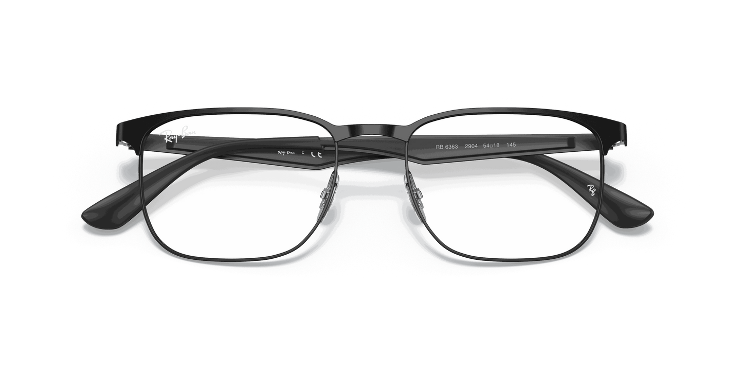 [Clear Lenses, Matte Black Frame]
