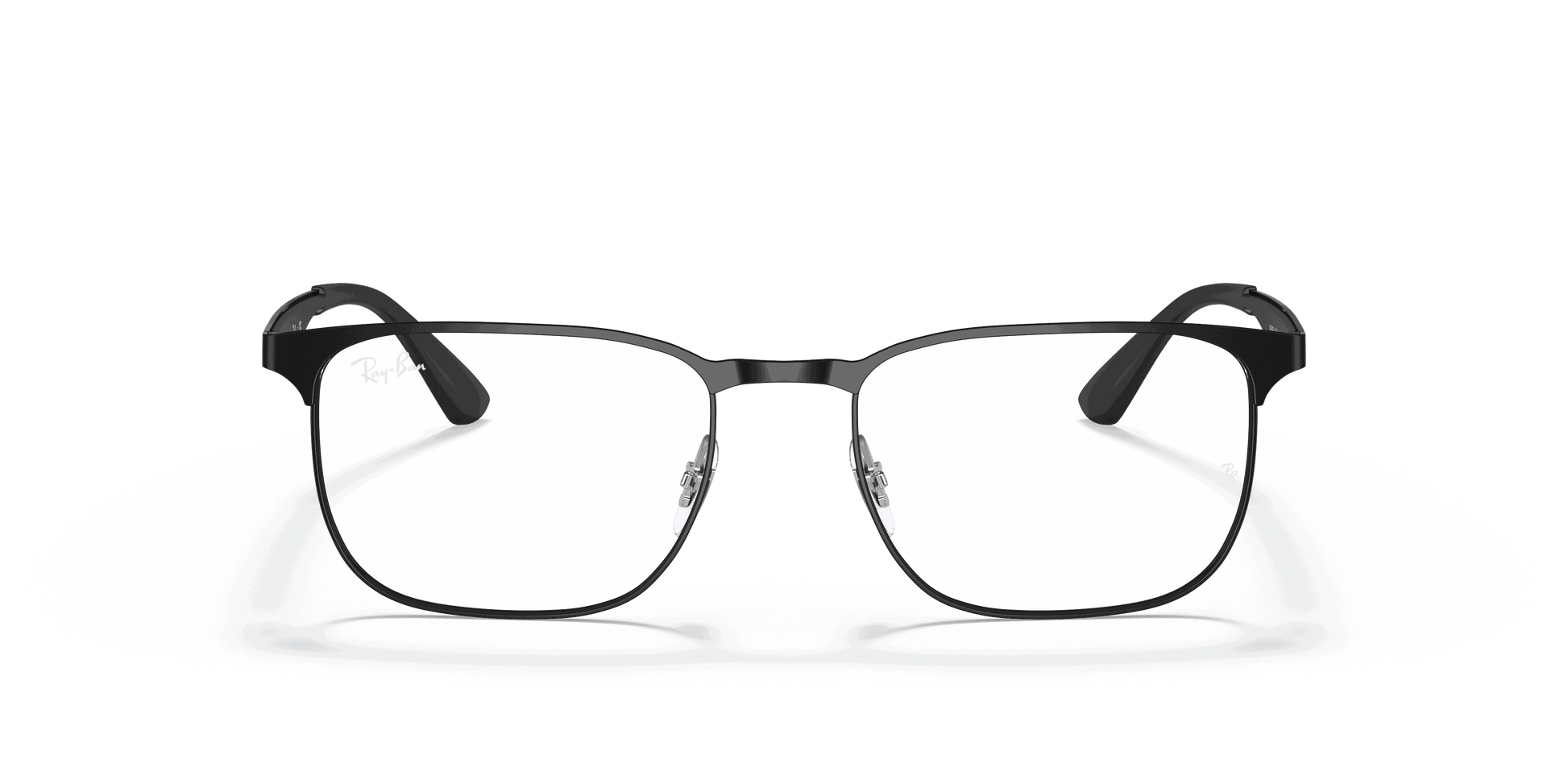 [Clear Lenses, Matte Black Frame]