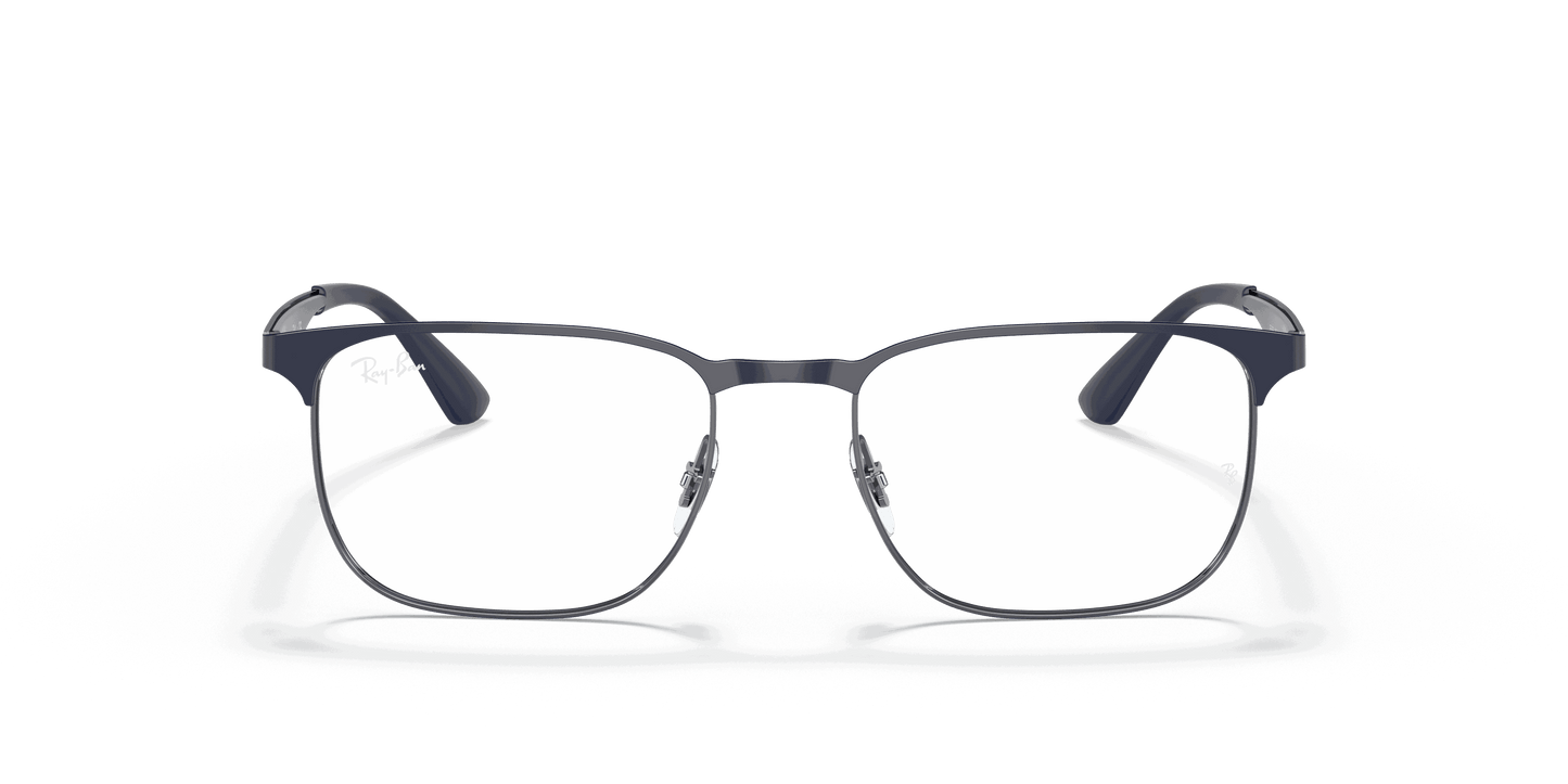 [Clear Lenses, Polished Blue On Gunmetal Frame]