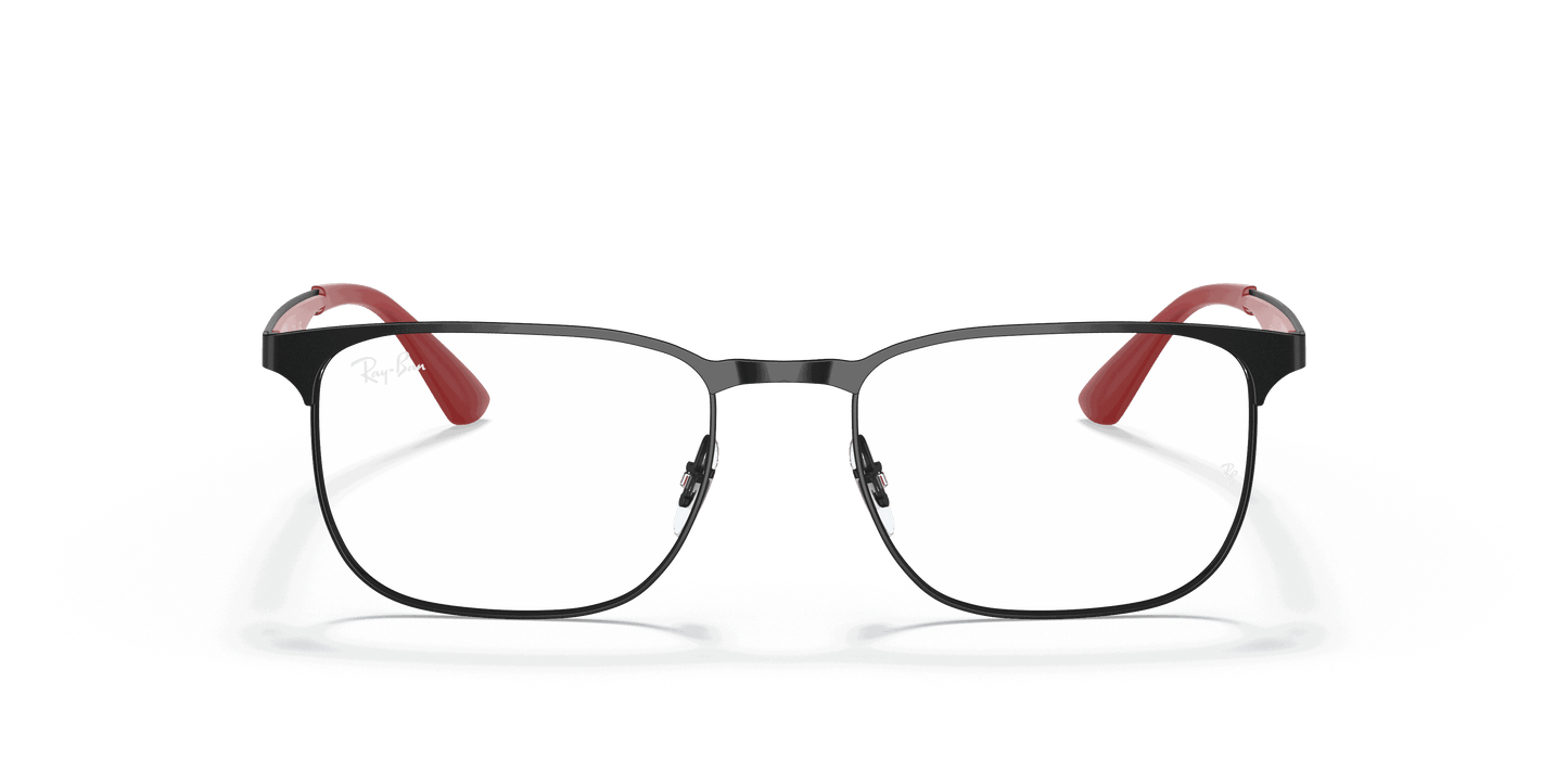 [Clear Lenses, Polished Black Frame]