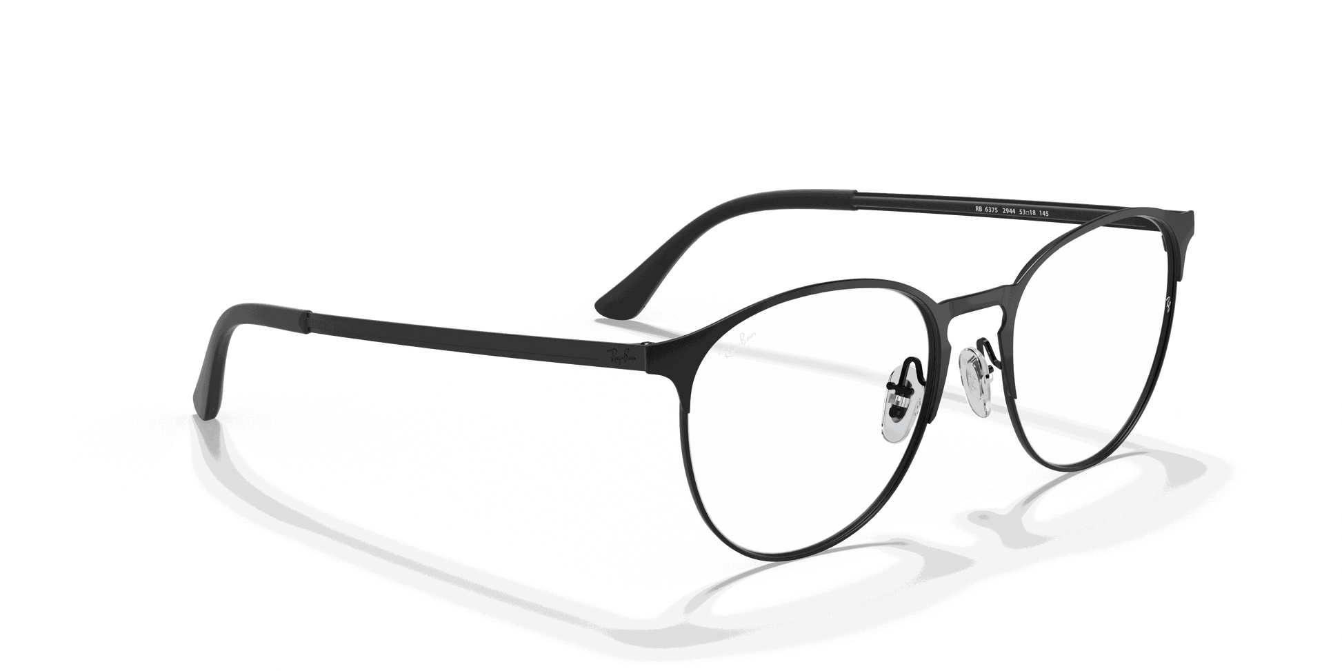[Clear Lenses, Matte Black Frame]