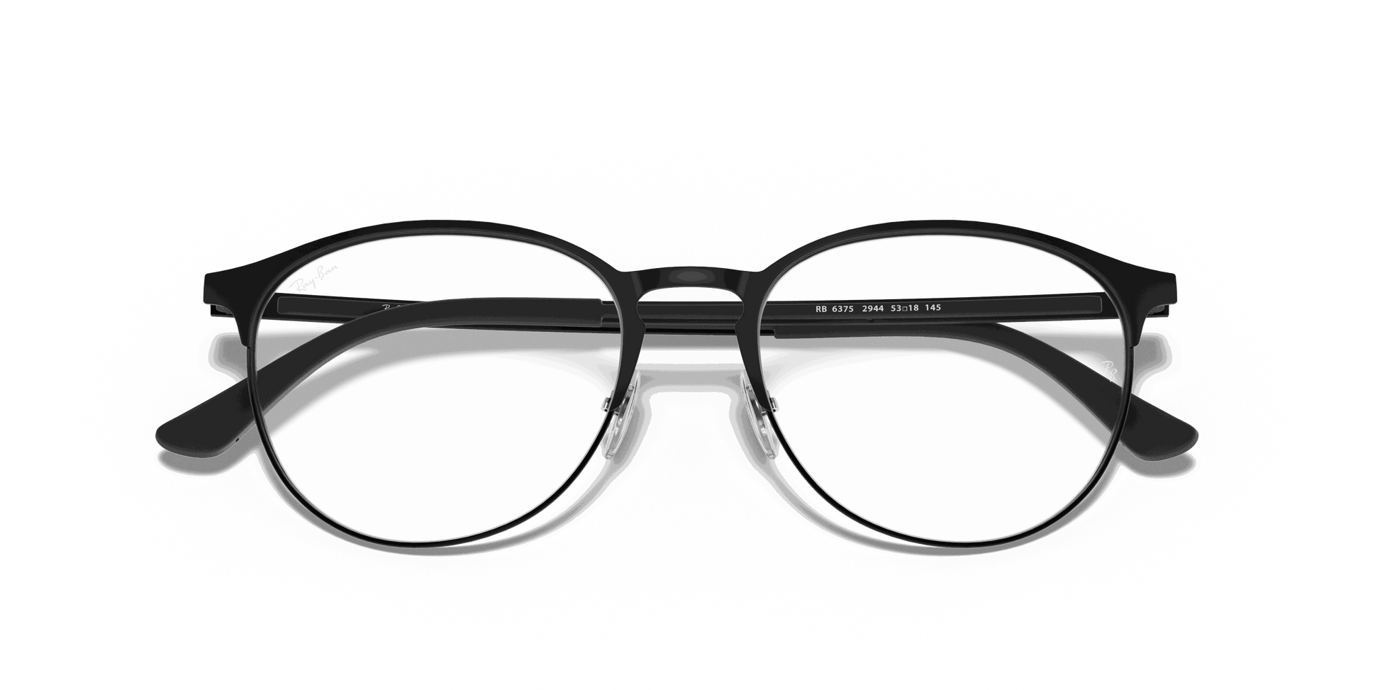 [Clear Lenses, Matte Black Frame]