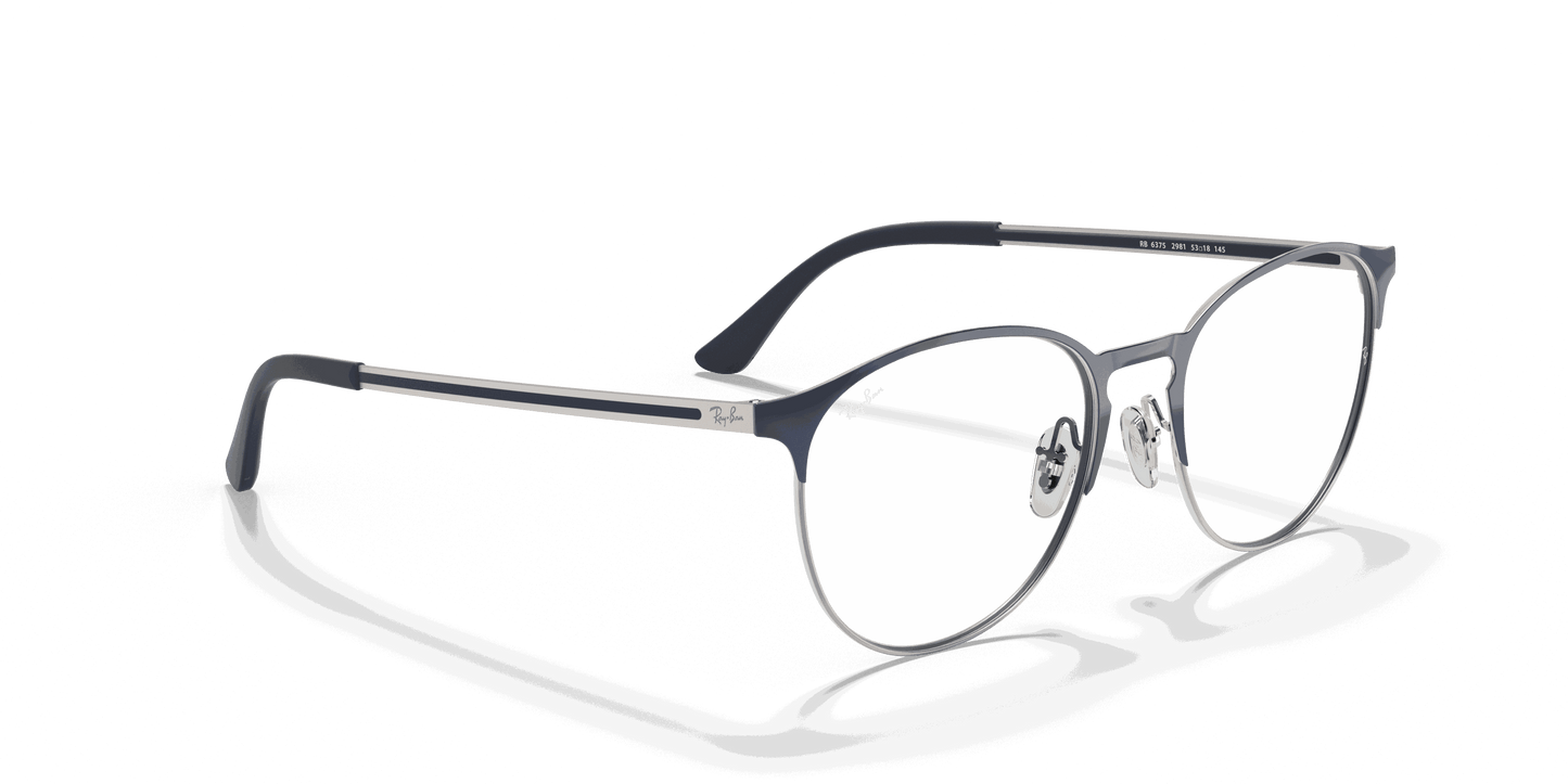 [Clear Lenses, Polished Blue On Gunmetal Frame]