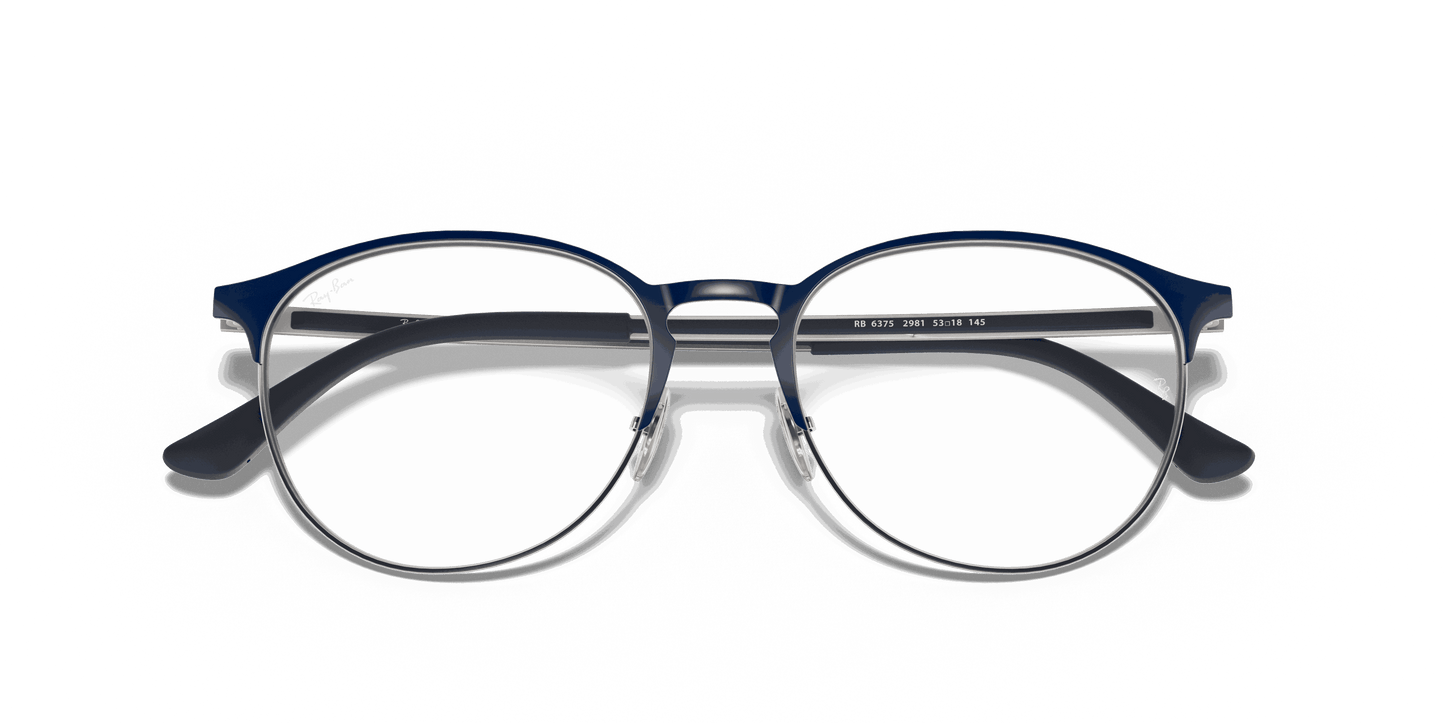 [Clear Lenses, Polished Blue On Gunmetal Frame]