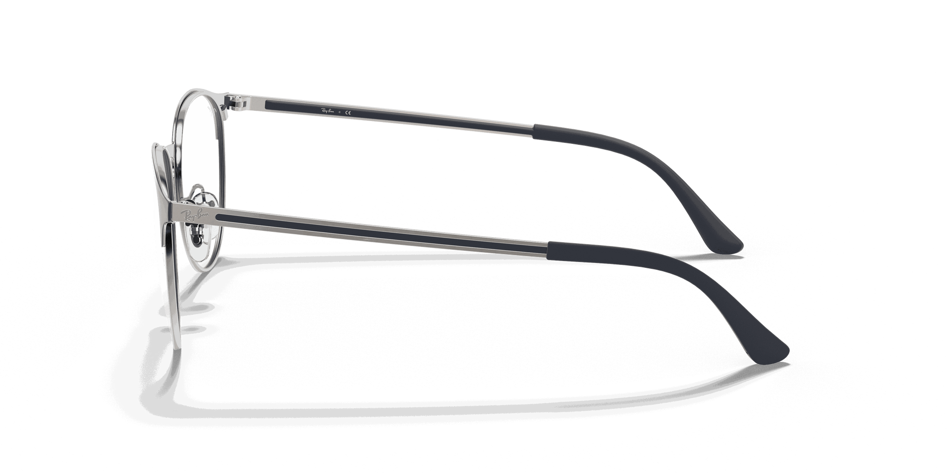 [Clear Lenses, Polished Blue On Gunmetal Frame]