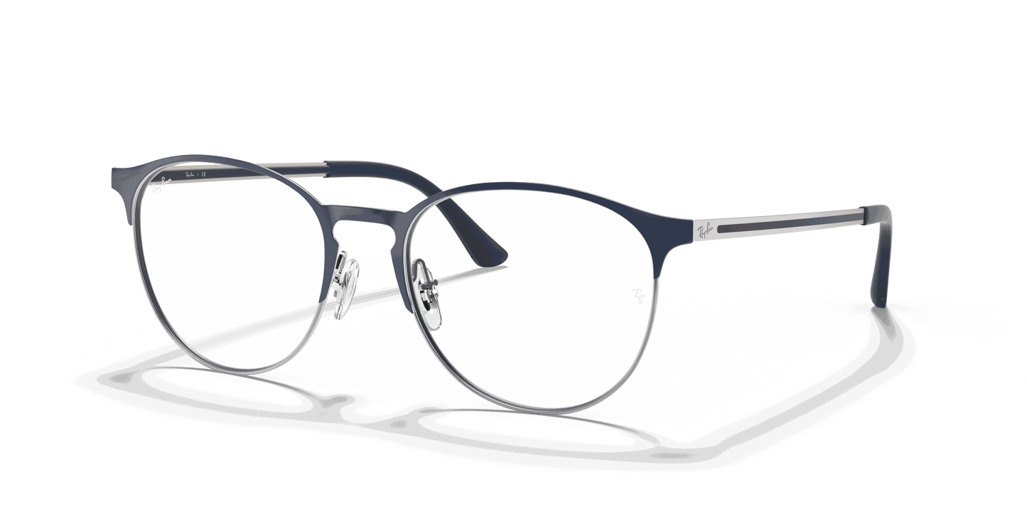 [Clear Lenses, Polished Blue On Gunmetal Frame]