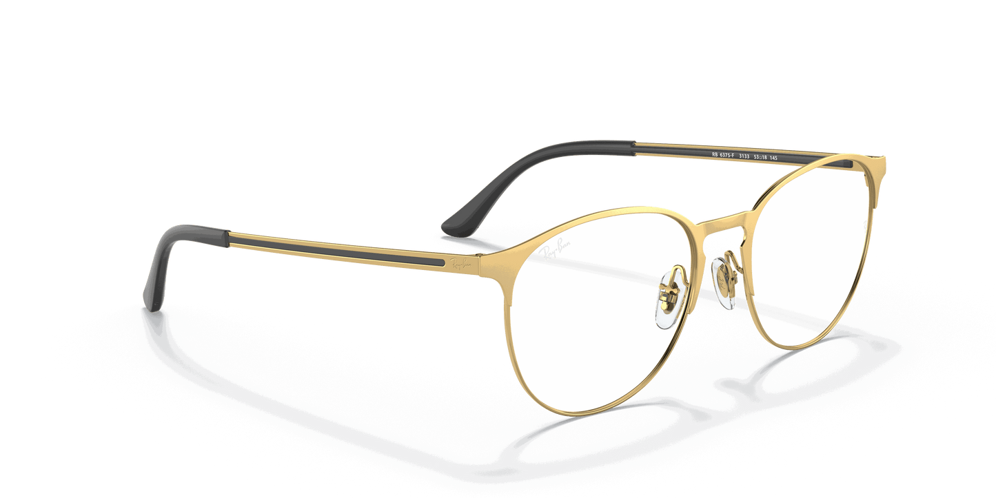 [Clear Lenses, Matte Gold Frame]