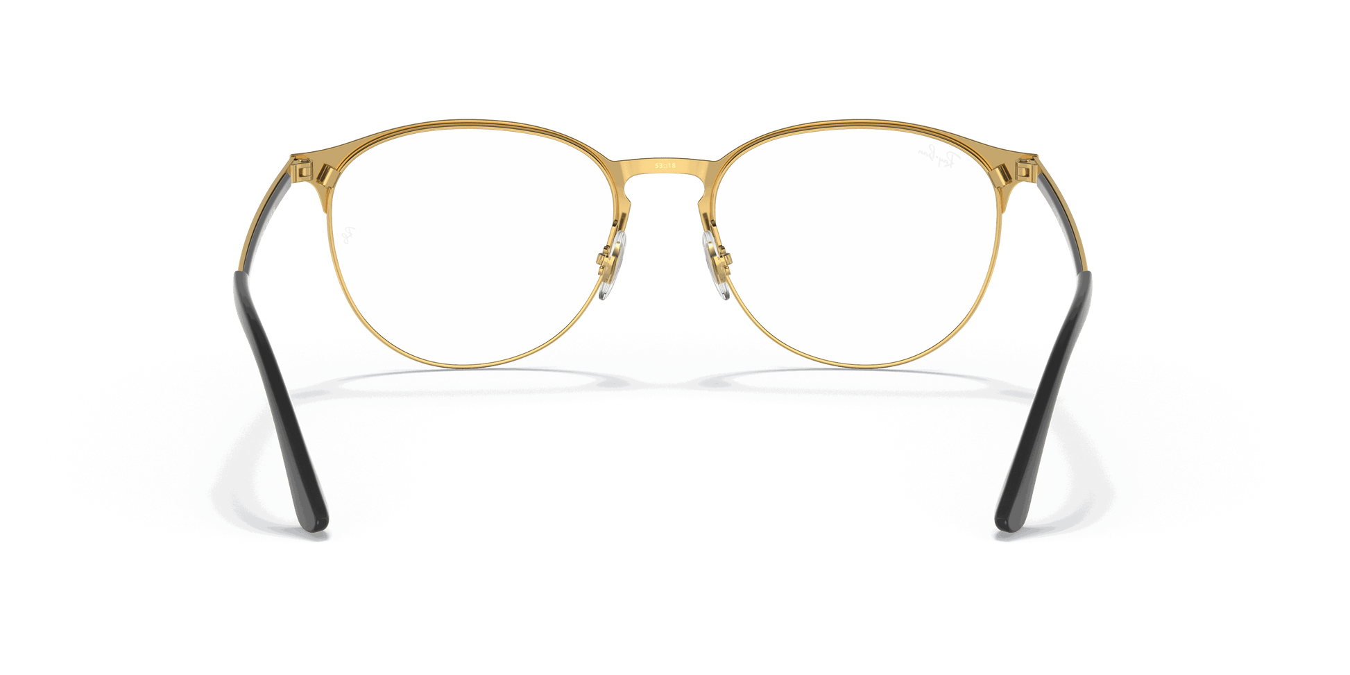 [Clear Lenses, Matte Gold Frame]
