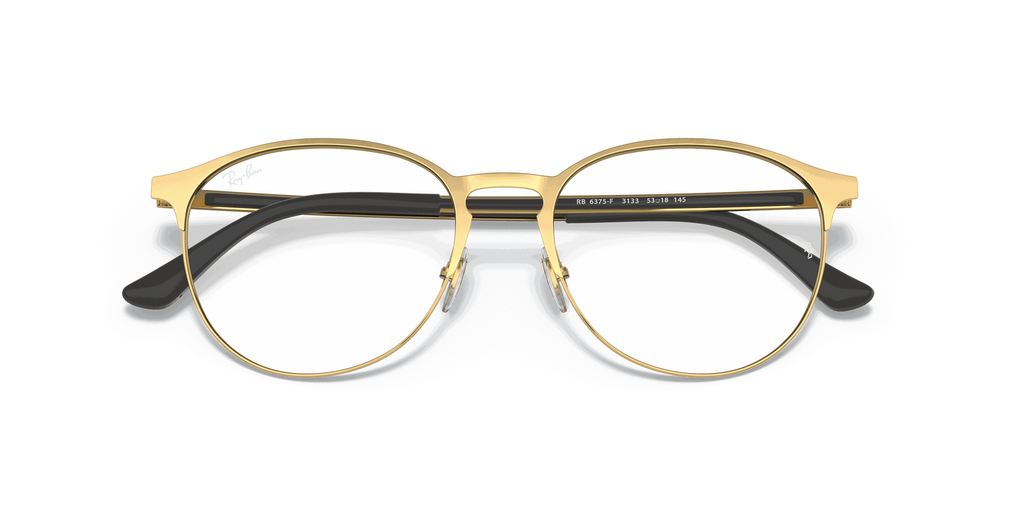 [Clear Lenses, Matte Gold Frame]