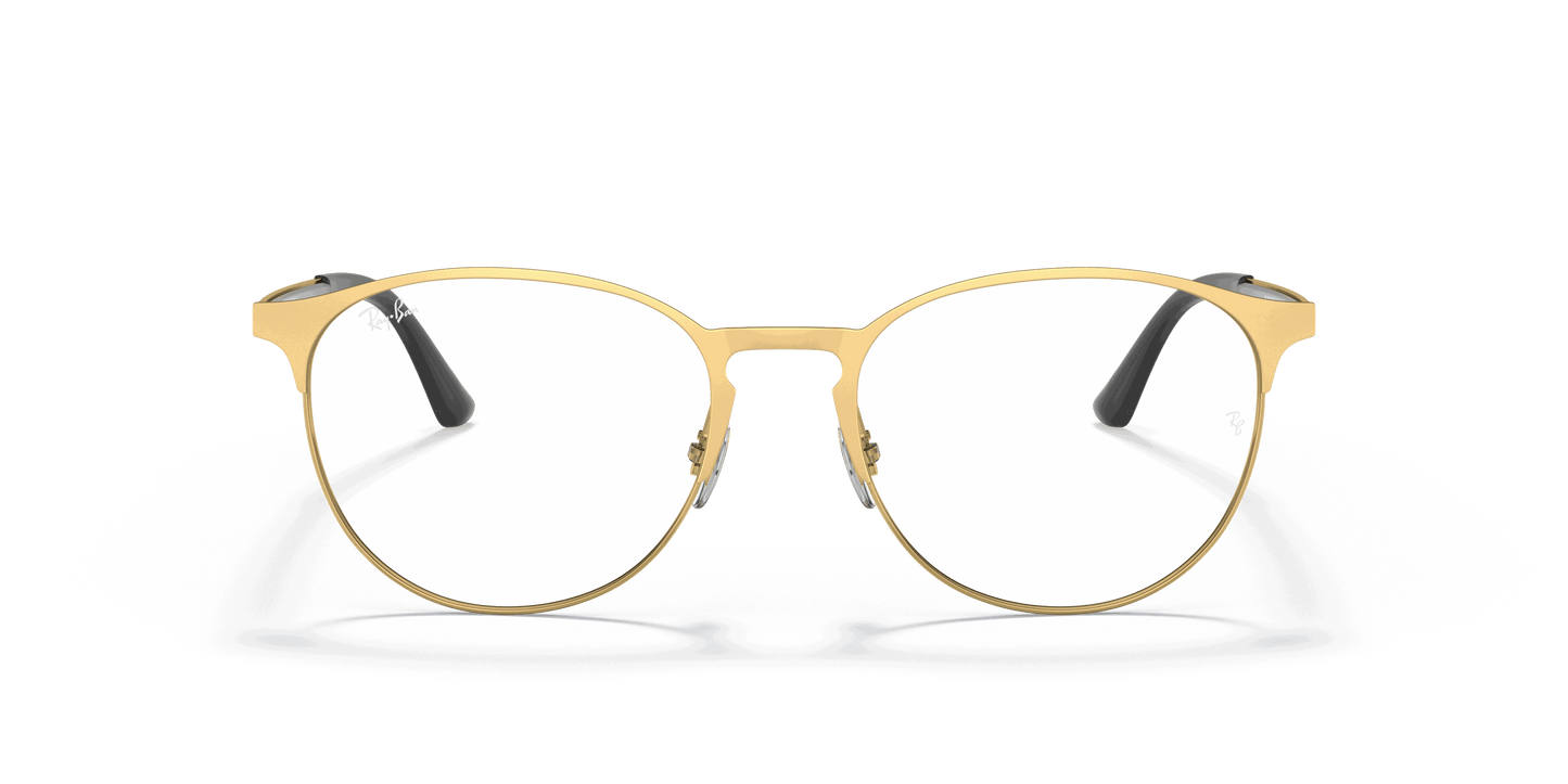 [Clear Lenses, Matte Gold Frame]