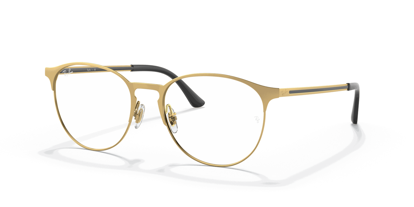 [Clear Lenses, Matte Gold Frame]