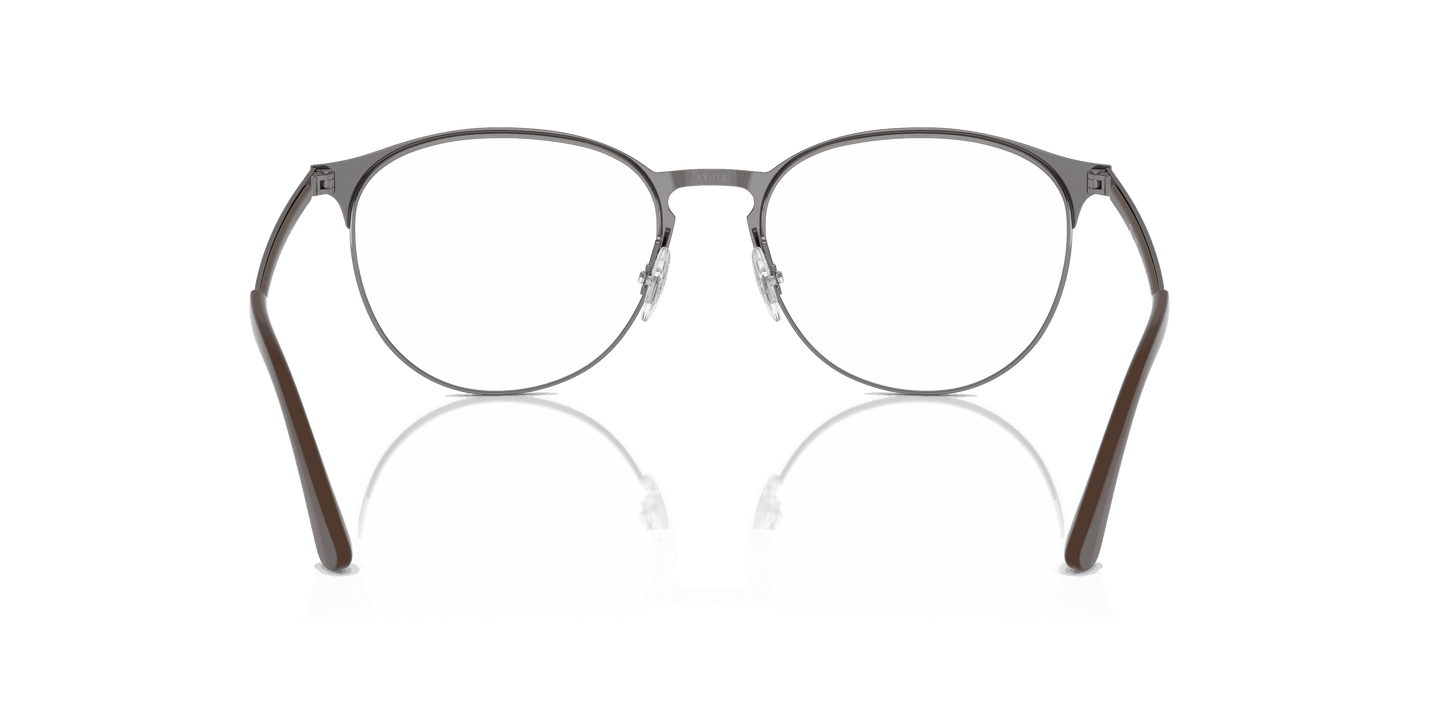 [Clear Lenses, Polished Havana On Gunmetal Frame]