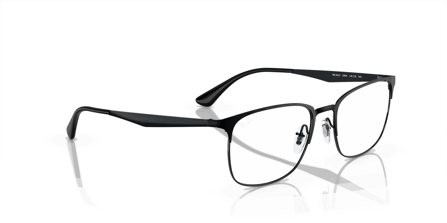 [Demo Lens Lenses, Polished Black Frame]