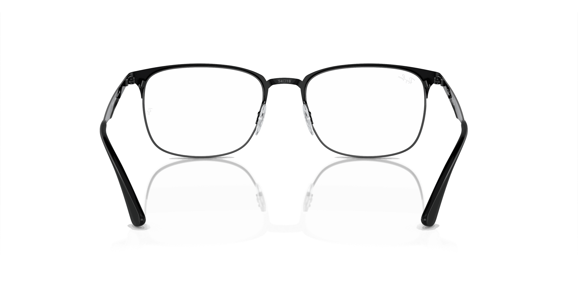 [Demo Lens Lenses, Polished Black Frame]
