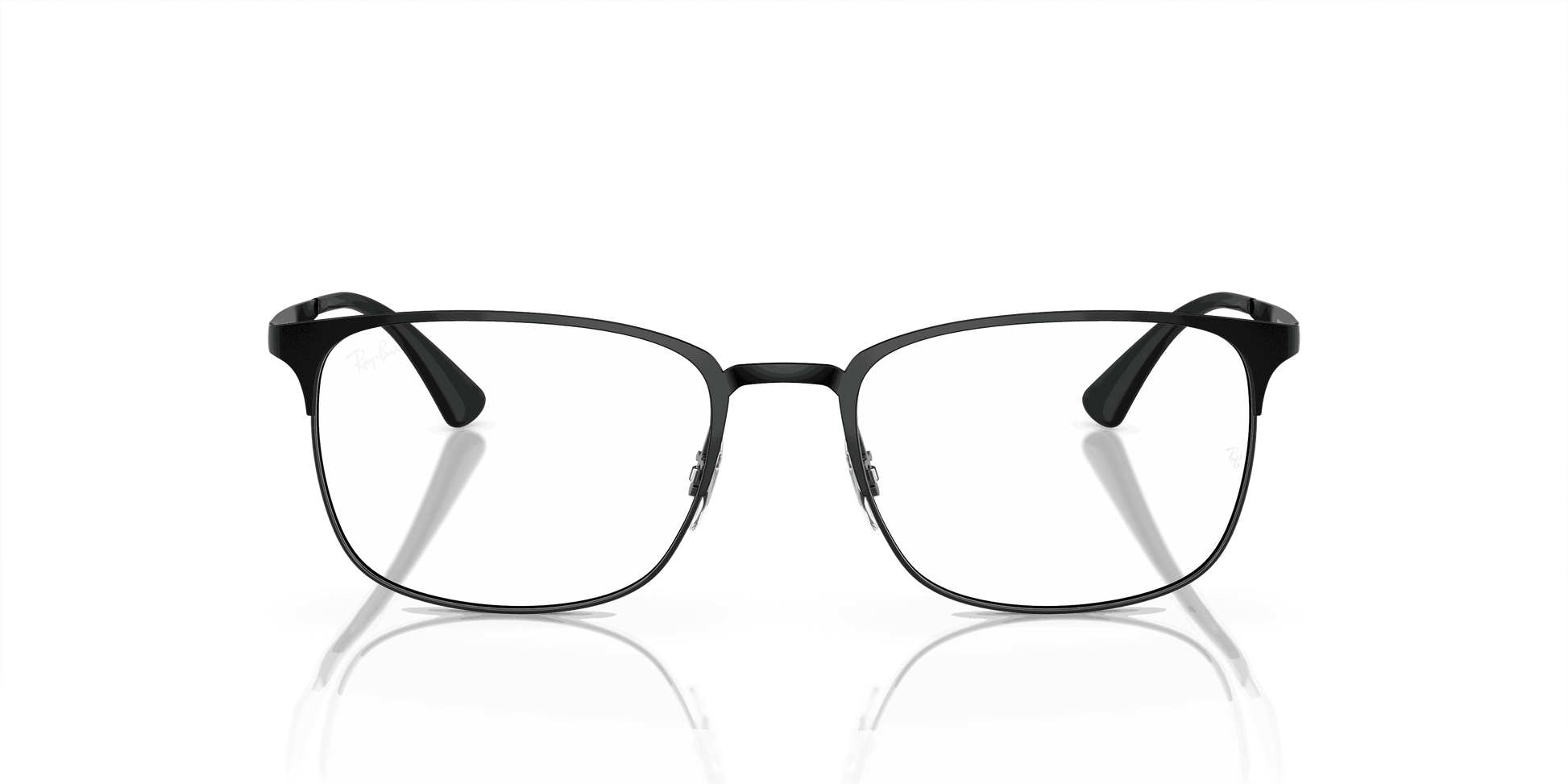[Demo Lens Lenses, Polished Black Frame]
