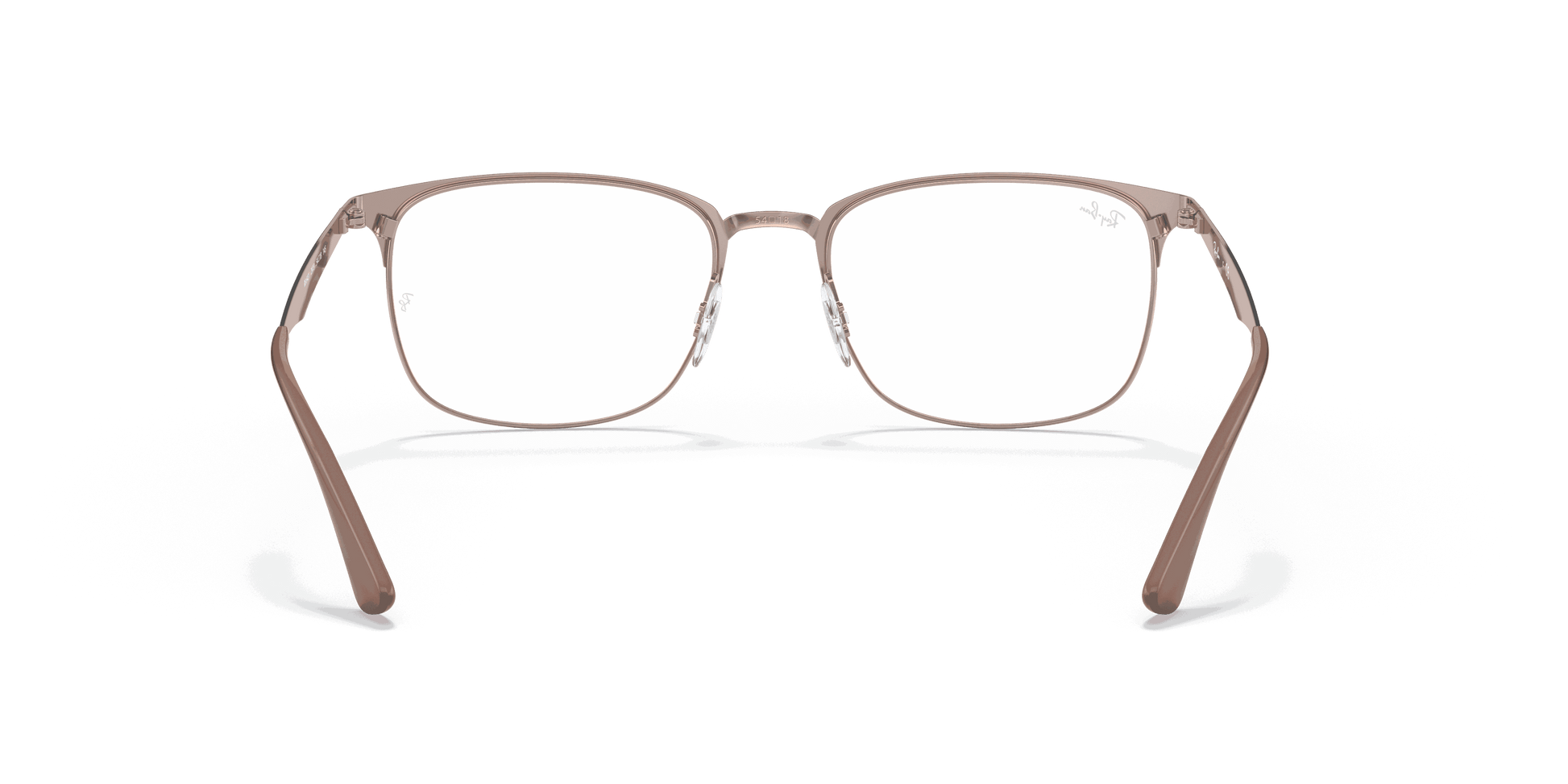 [Clear Lenses, Polished Beige On Copper Frame]