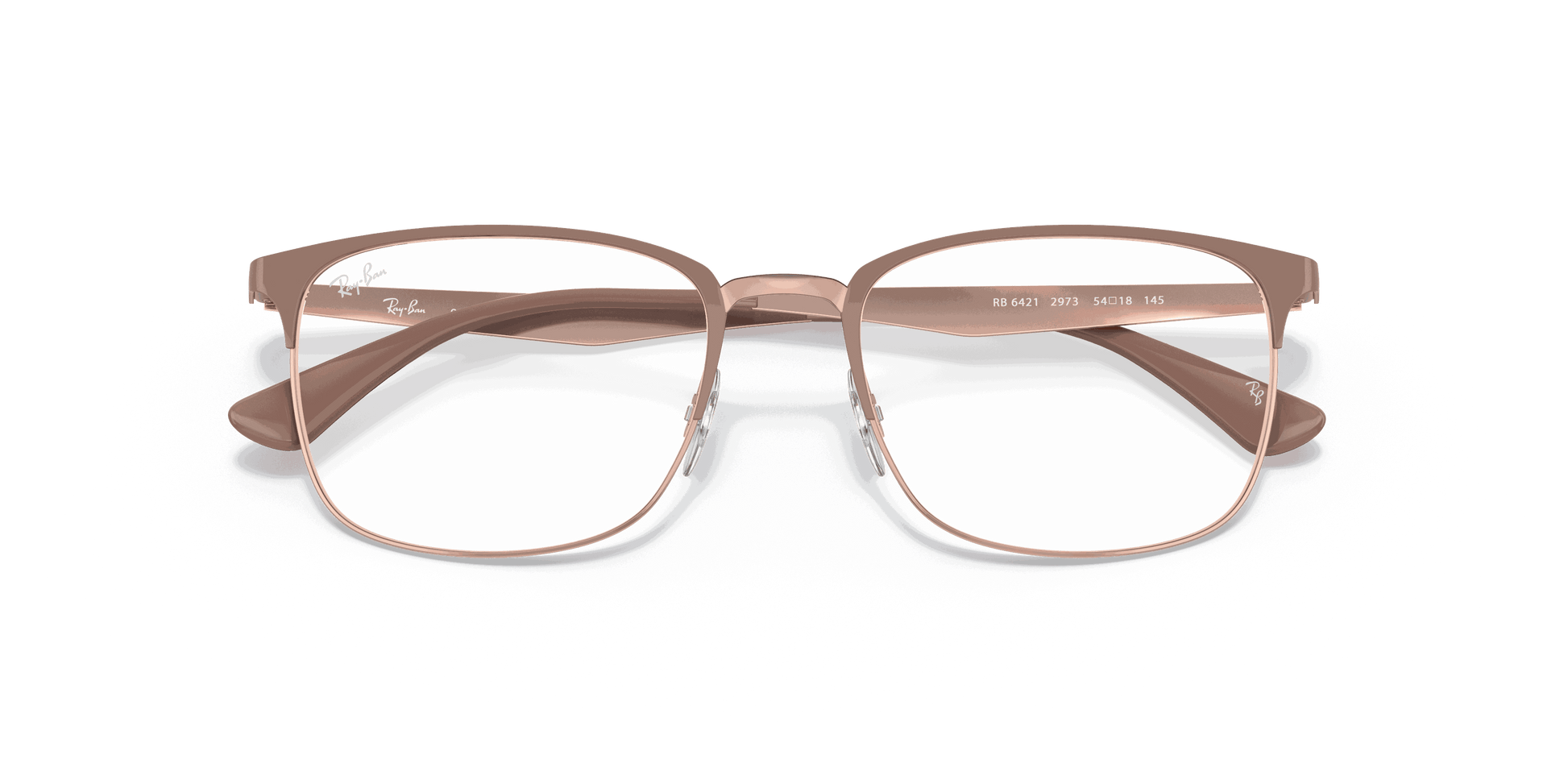 [Clear Lenses, Polished Beige On Copper Frame]