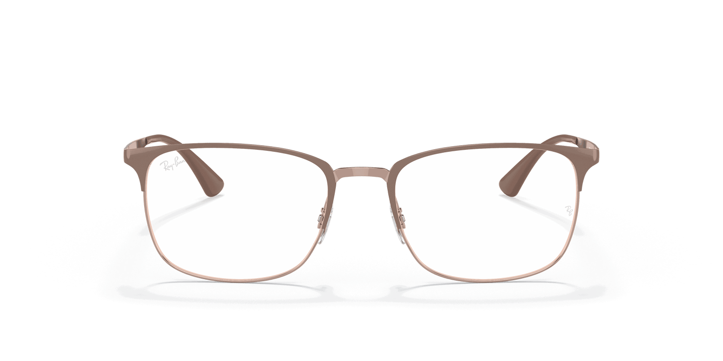 [Clear Lenses, Polished Beige On Copper Frame]