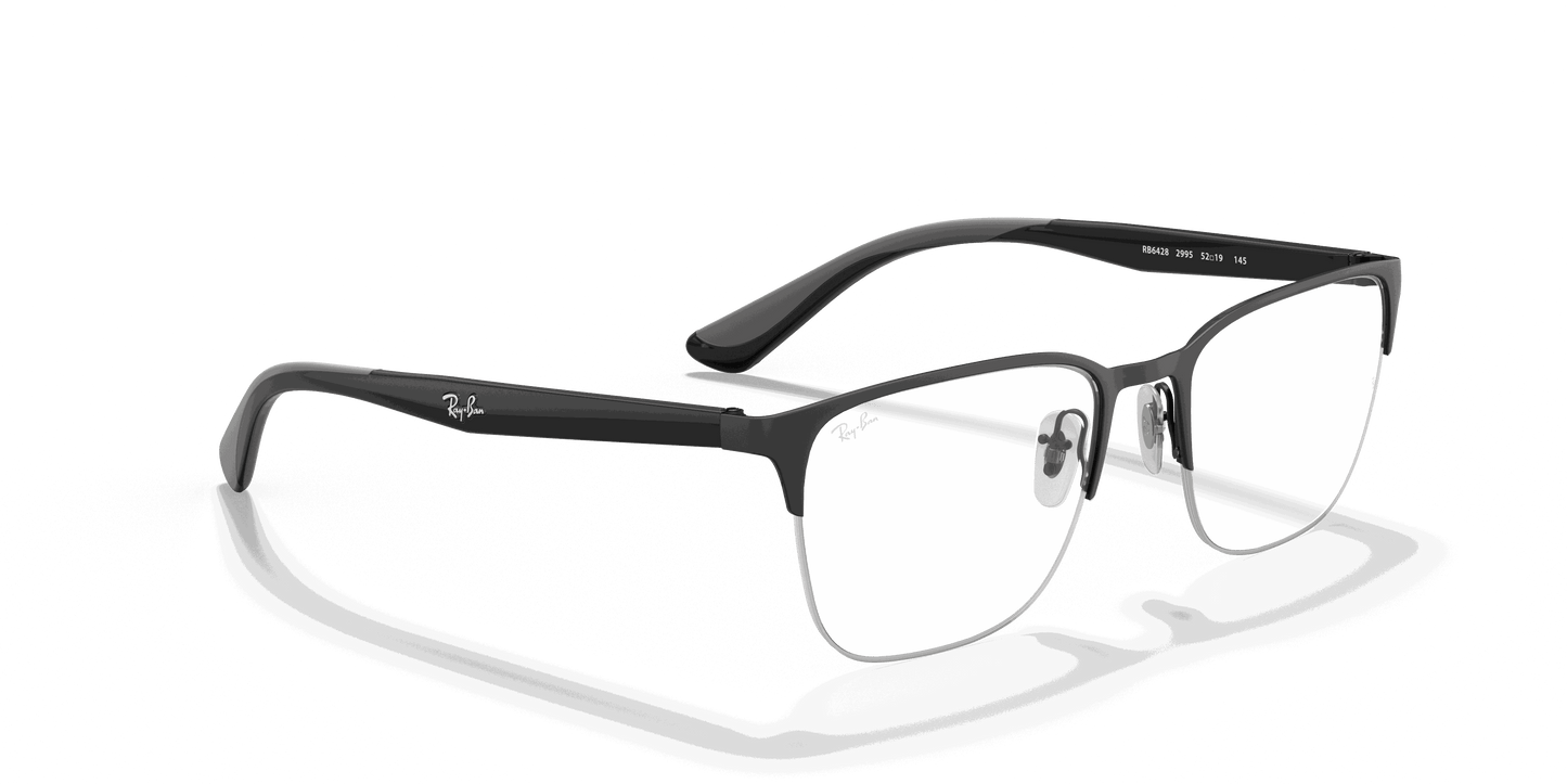 [Clear Lenses, Matte Black Frame]