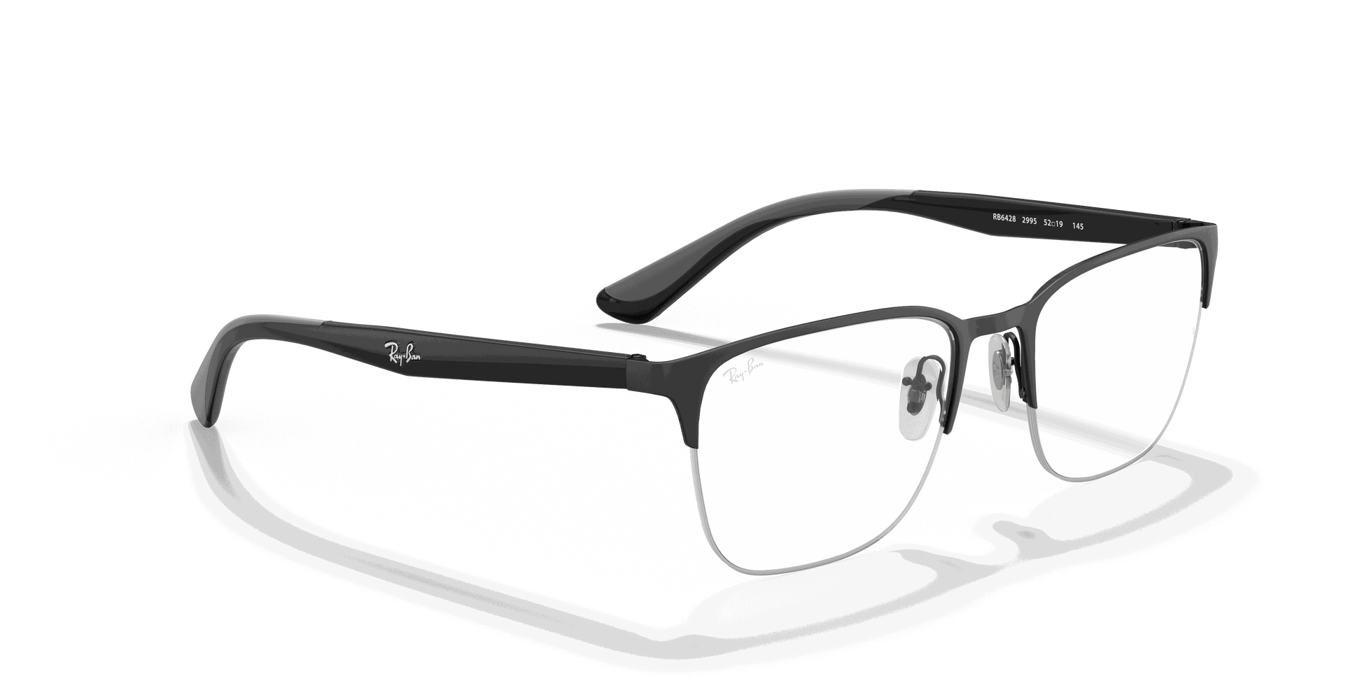 [Clear Lenses, Matte Black Frame]