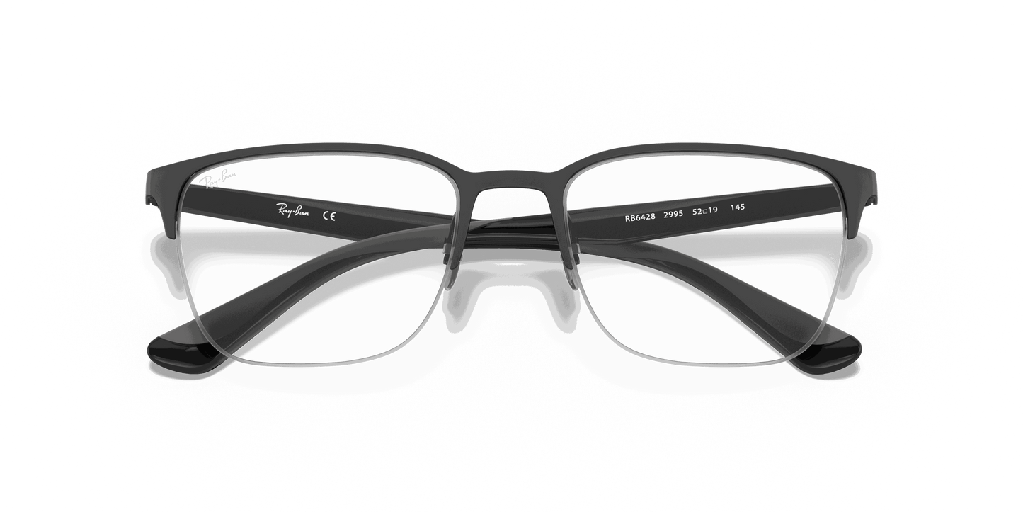 [Clear Lenses, Matte Black Frame]