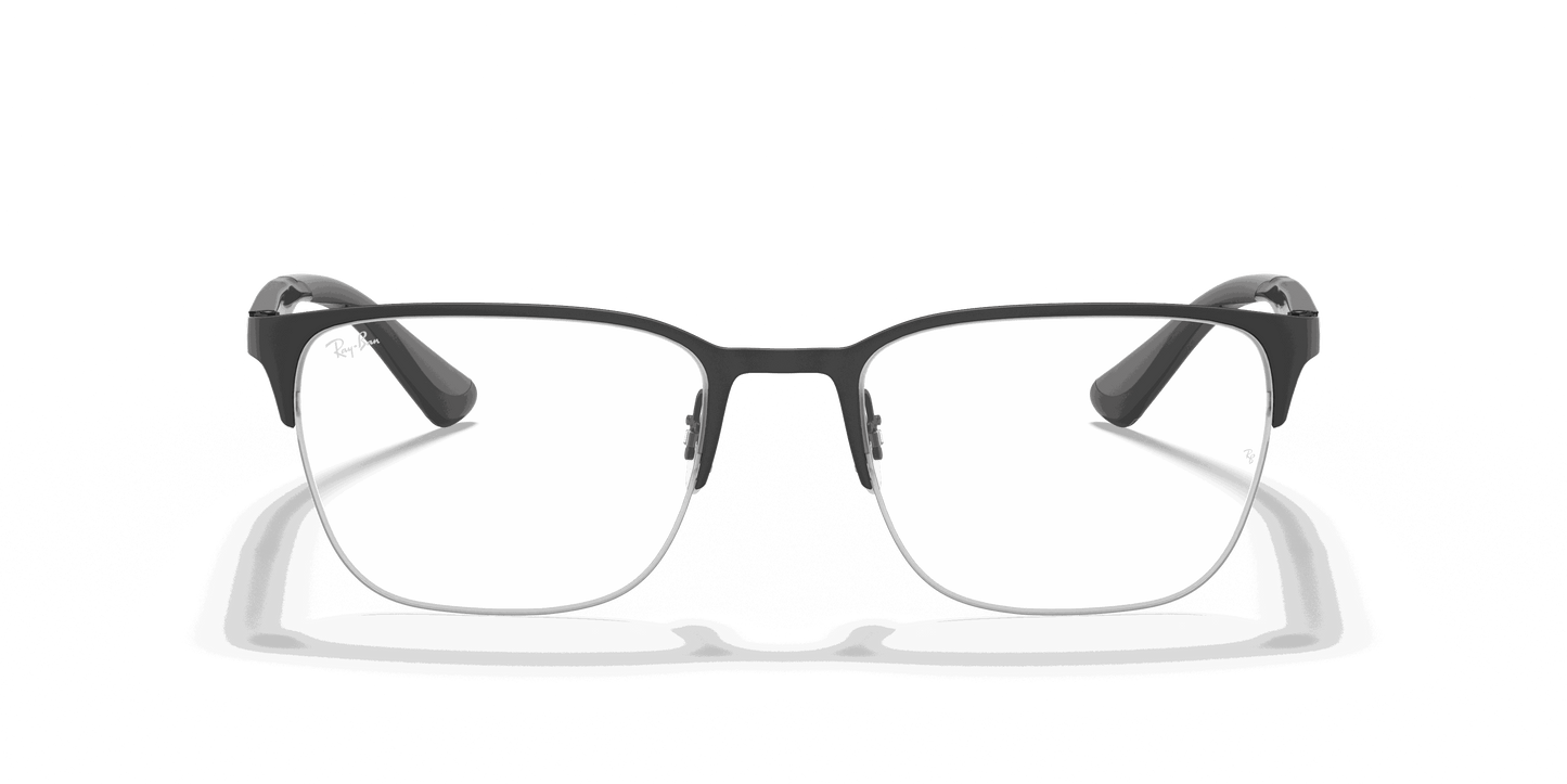 [Clear Lenses, Matte Black Frame]