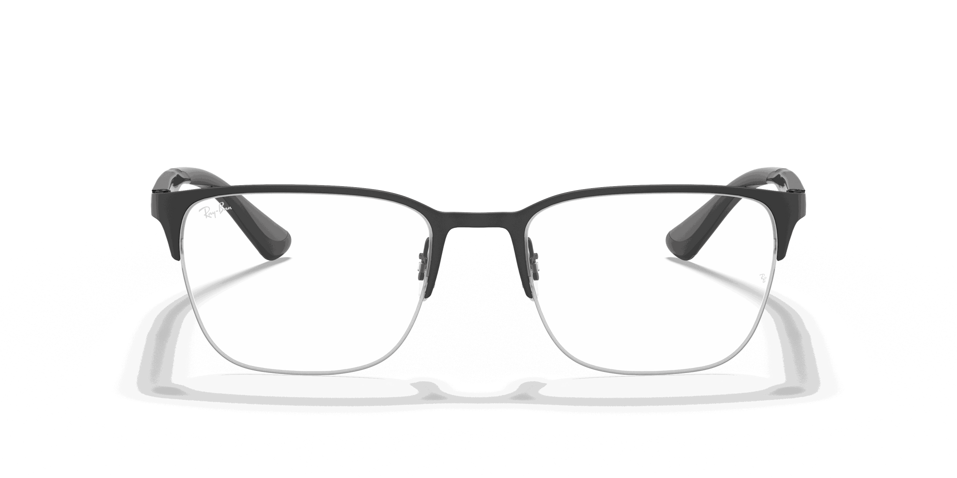 [Clear Lenses, Matte Black Frame]