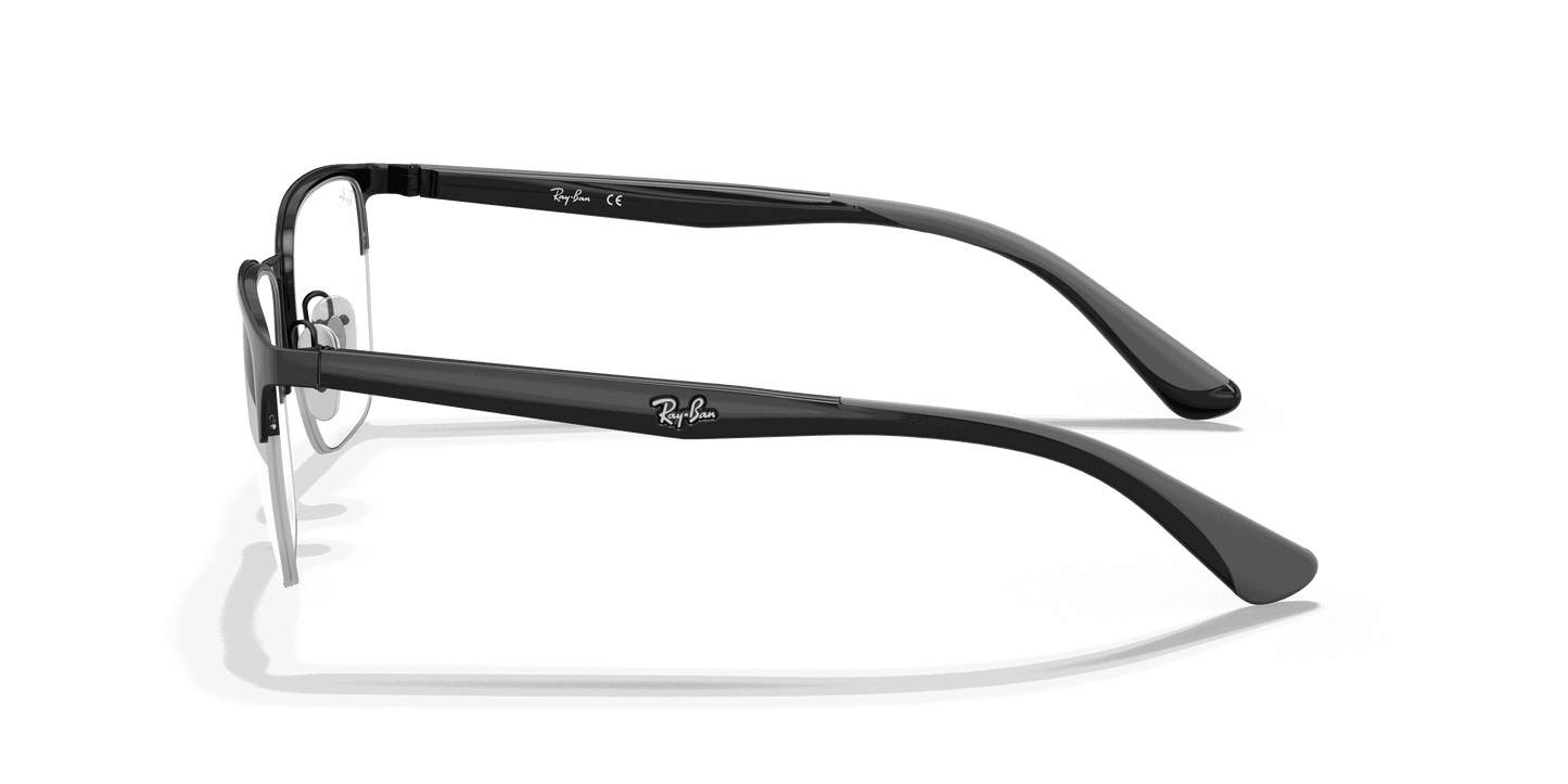 [Clear Lenses, Matte Black Frame]