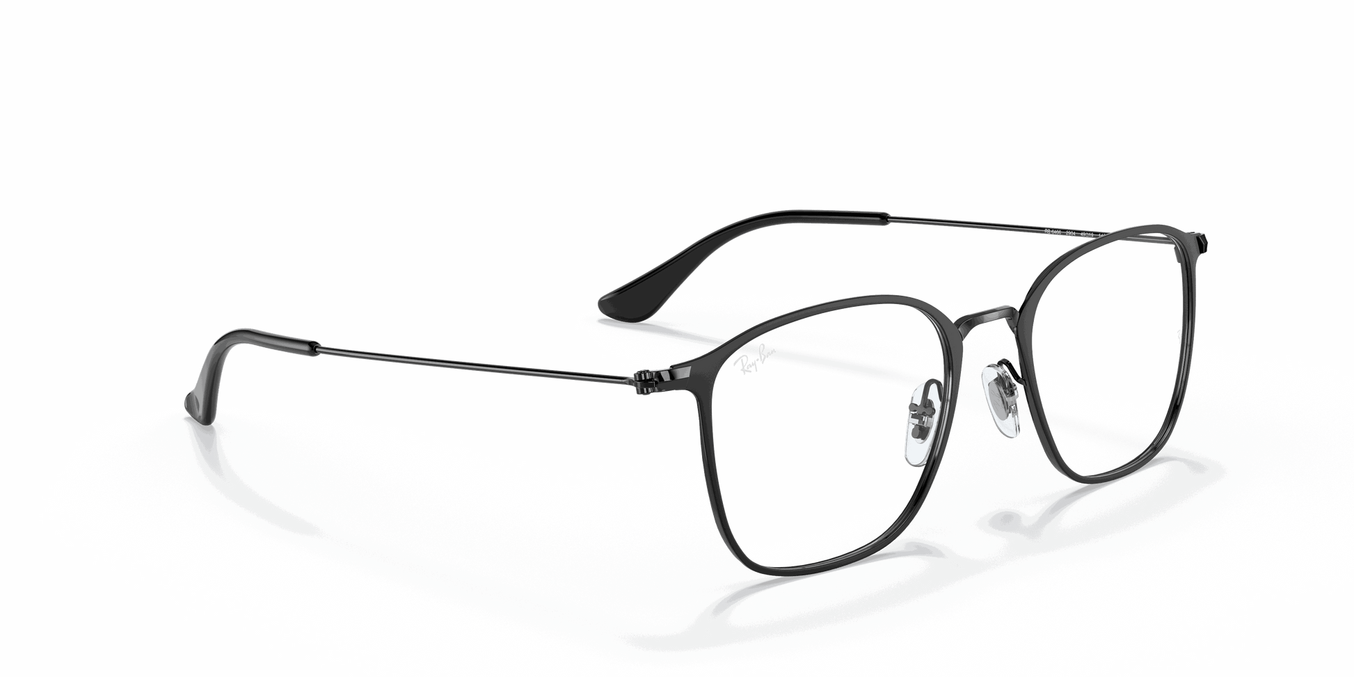[Clear Lenses, Matte Black Frame]