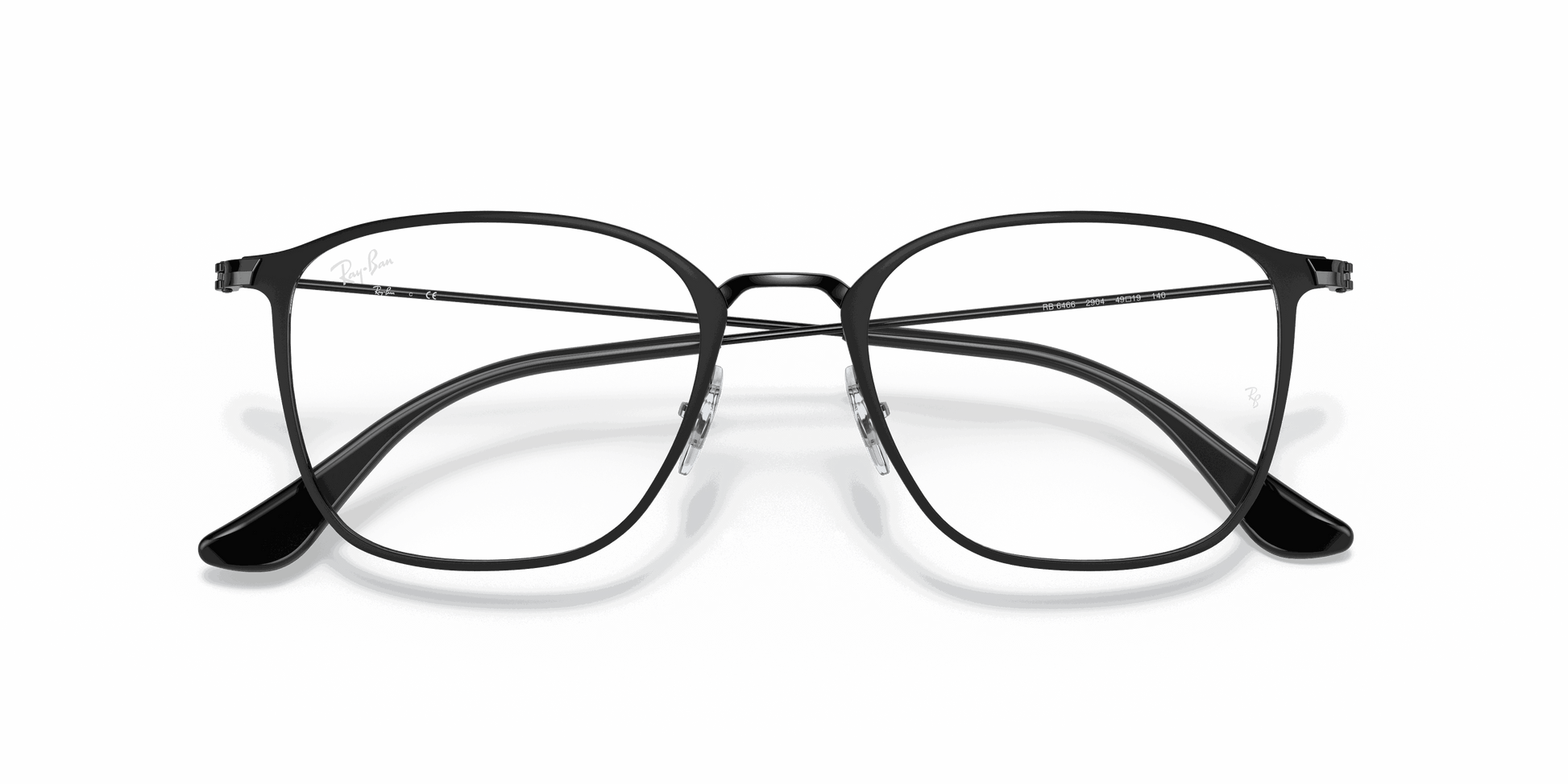 [Clear Lenses, Matte Black Frame]