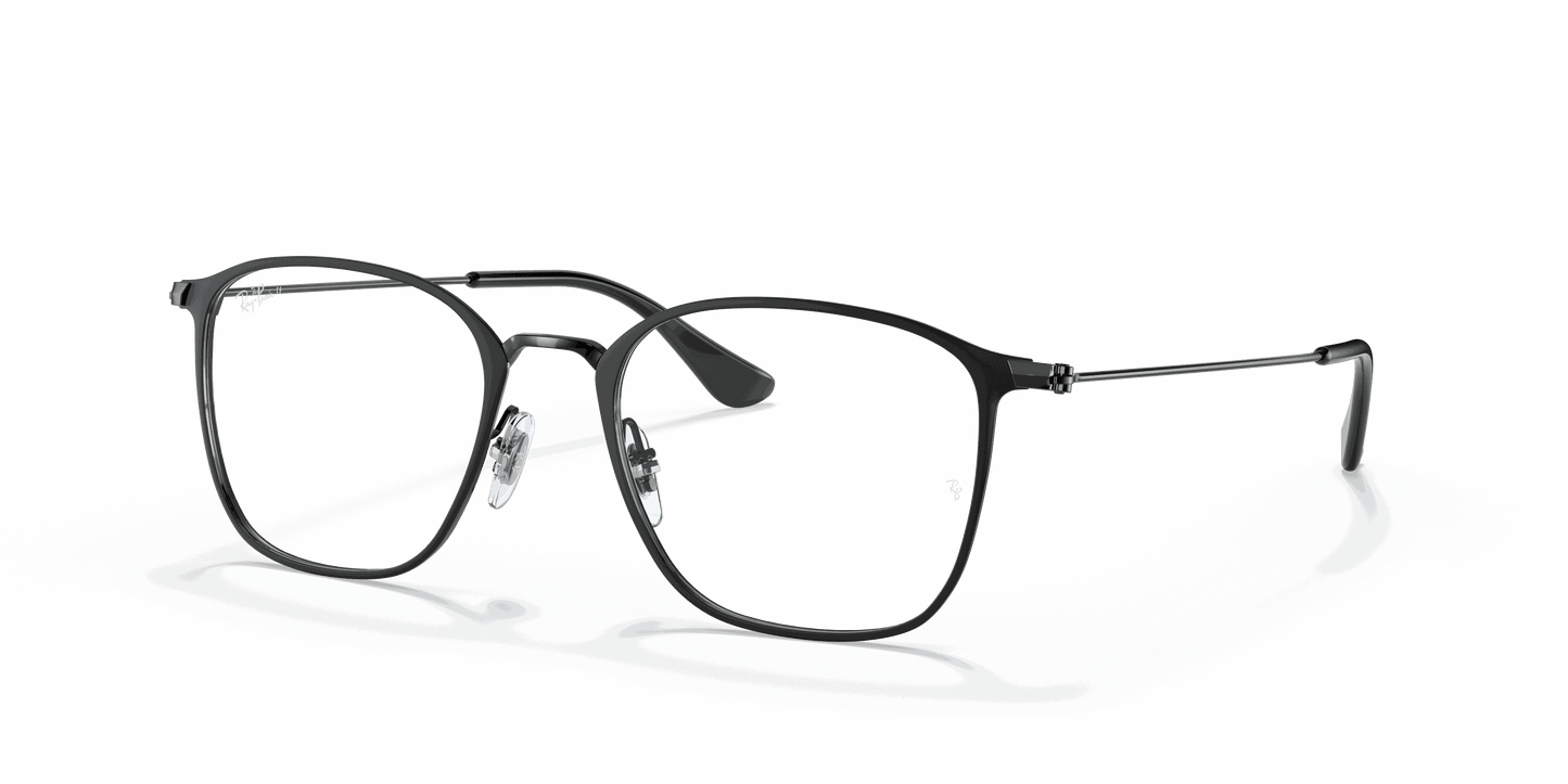 [Clear Lenses, Matte Black Frame]