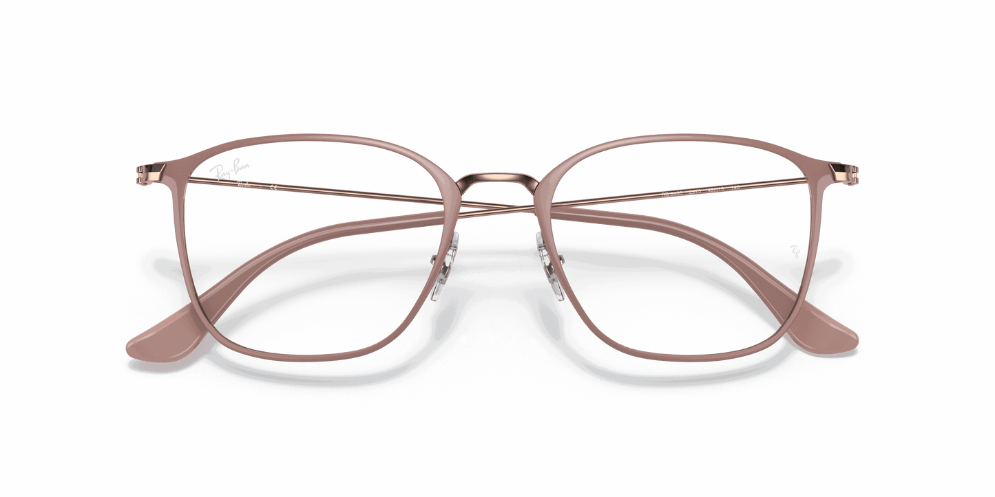 [Clear Lenses, Polished Beige On Copper Frame]