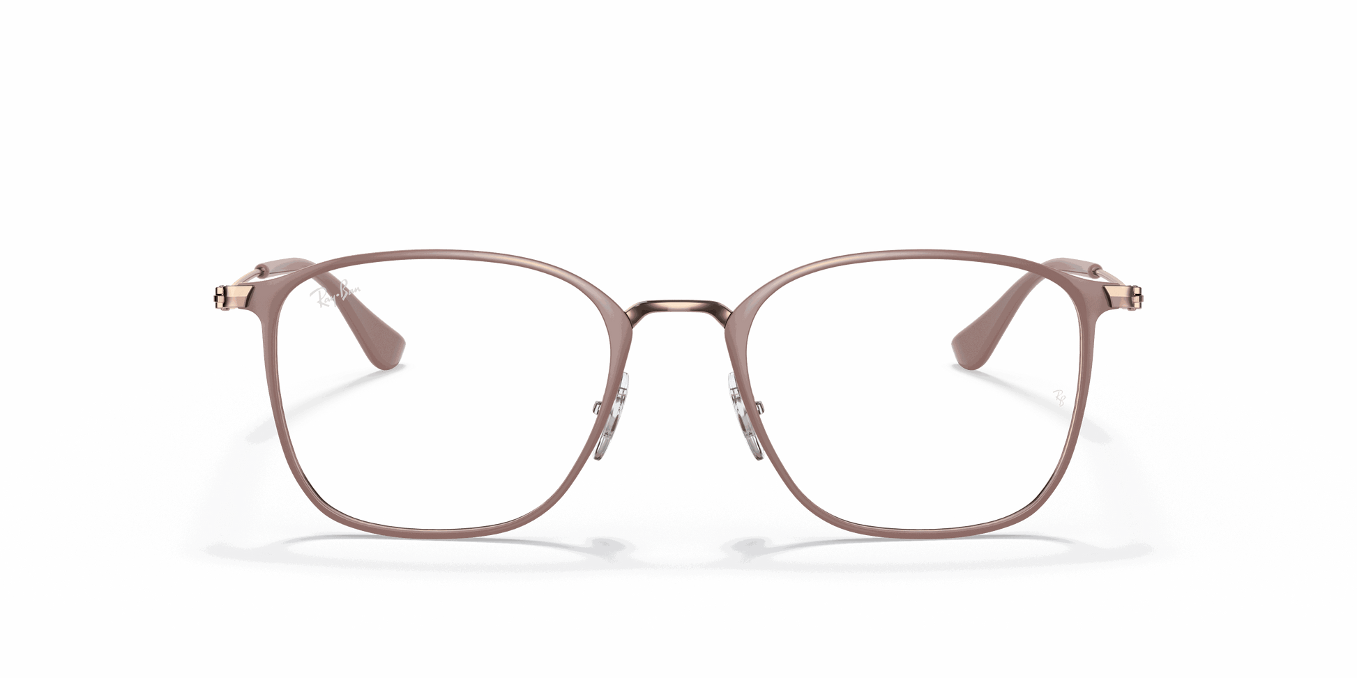 [Clear Lenses, Polished Beige On Copper Frame]