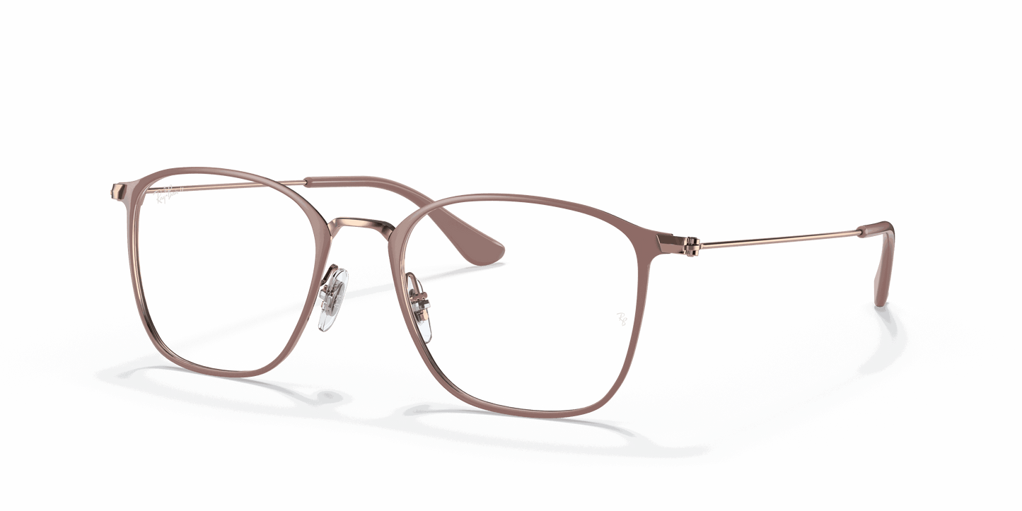 [Clear Lenses, Polished Beige On Copper Frame]