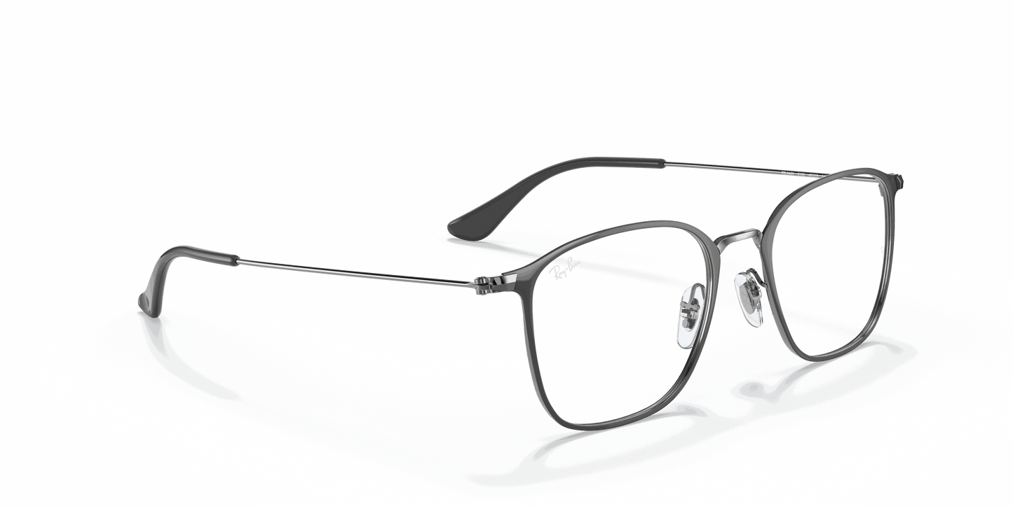 [Clear Lenses, Polished Grey On Gunmetal Frame]