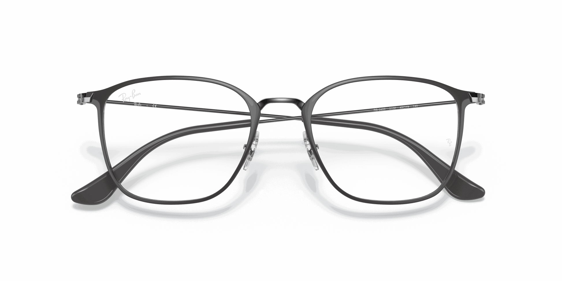 [Clear Lenses, Polished Grey On Gunmetal Frame]