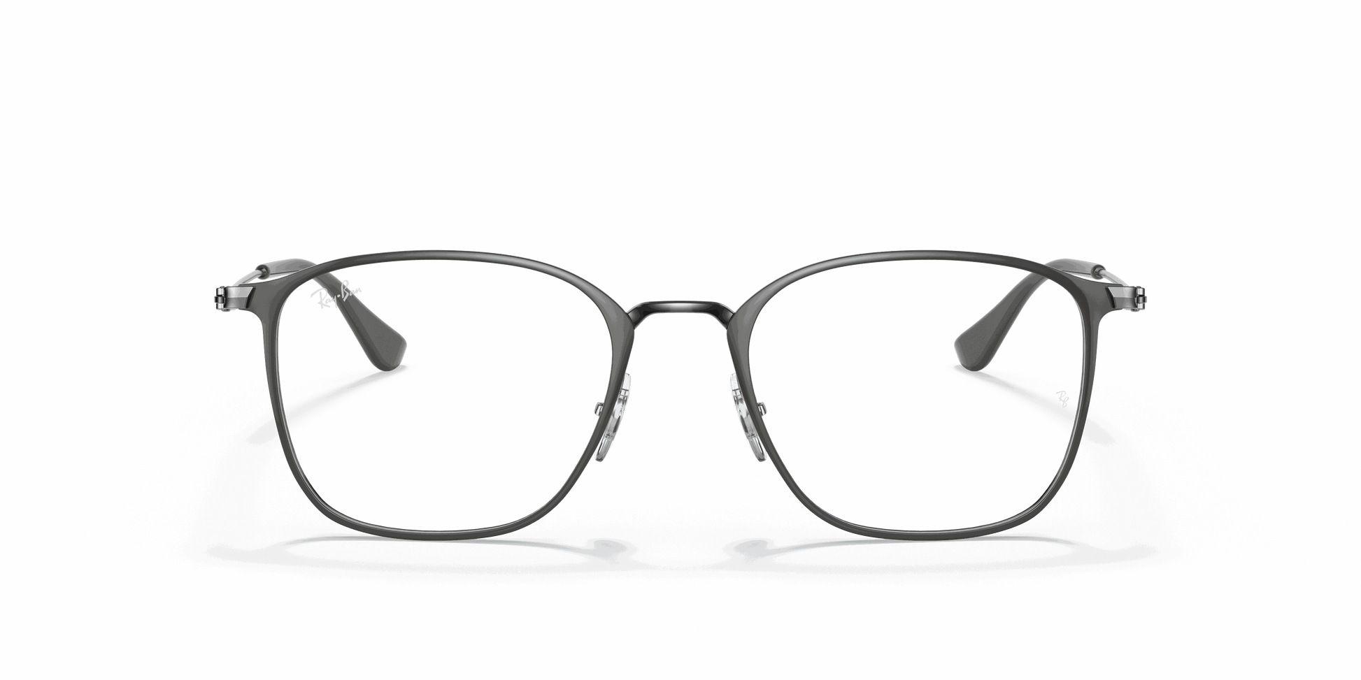 [Clear Lenses, Polished Grey On Gunmetal Frame]