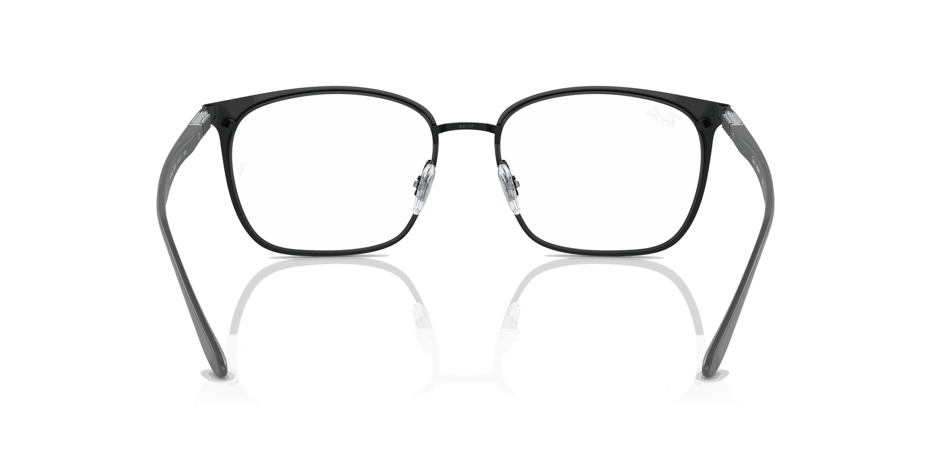 [Clear Lenses, Matte Black Frame]